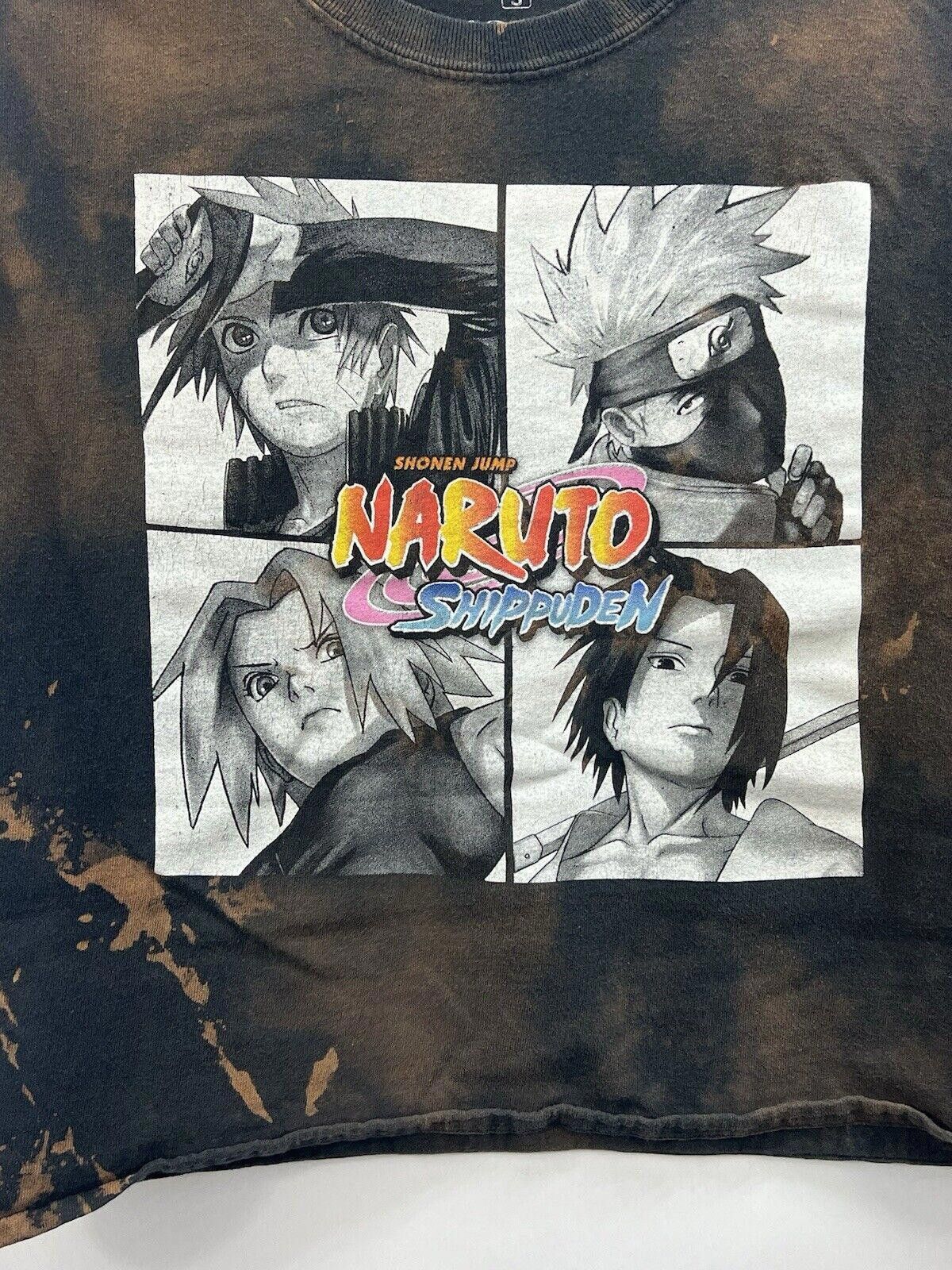 Designer Naruto Shippuden T Shirt Men Black Short Sleeve Size S Size US S / EU 44-46 / 1 - 2 Thumbnail