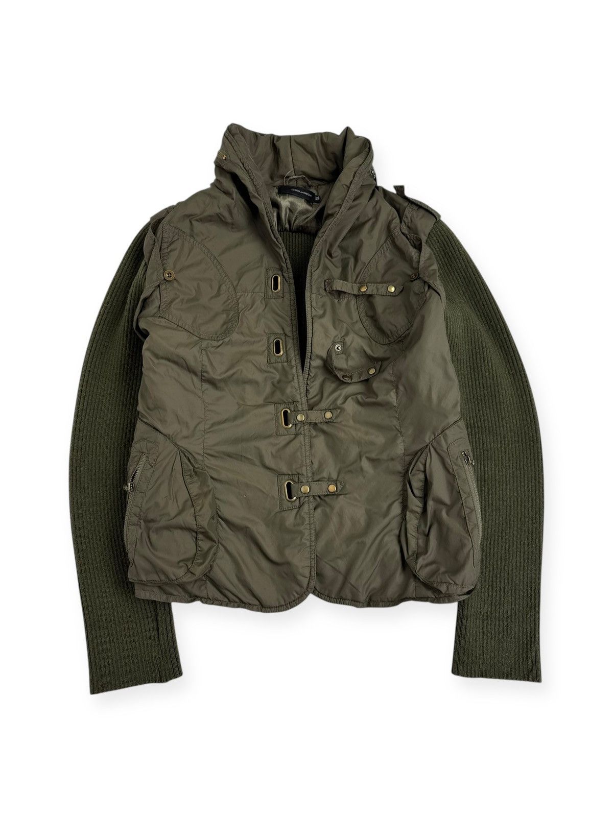 Dsquared2 Dsquared2 jacket vintage archive rare army military Size M / US 6-8 / IT 42-44 - 1 Thumbnail