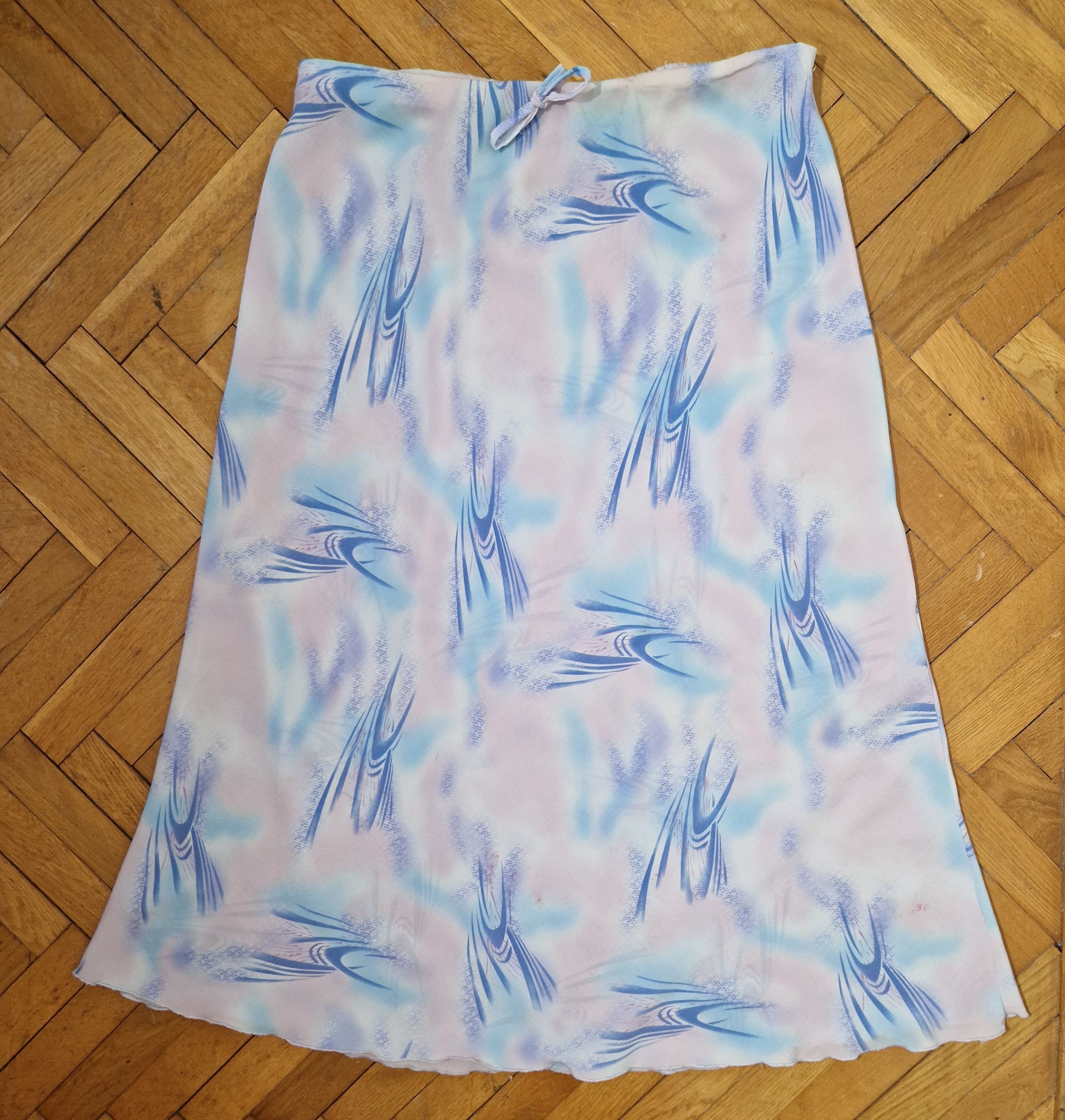 Japanese Brand × Vintage vintage mesh transparent abstract skirt Size 32" / US 10 / IT 46 - 1 Thumbnail