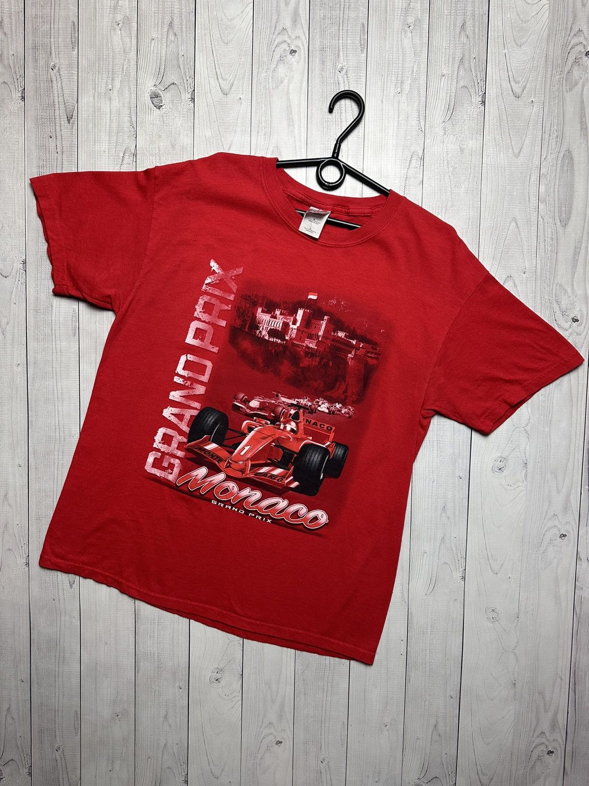 Vintage Vintage Racing tee Monaco size L cars logo Size US L / EU 52-54 / 3 - 1 Thumbnail