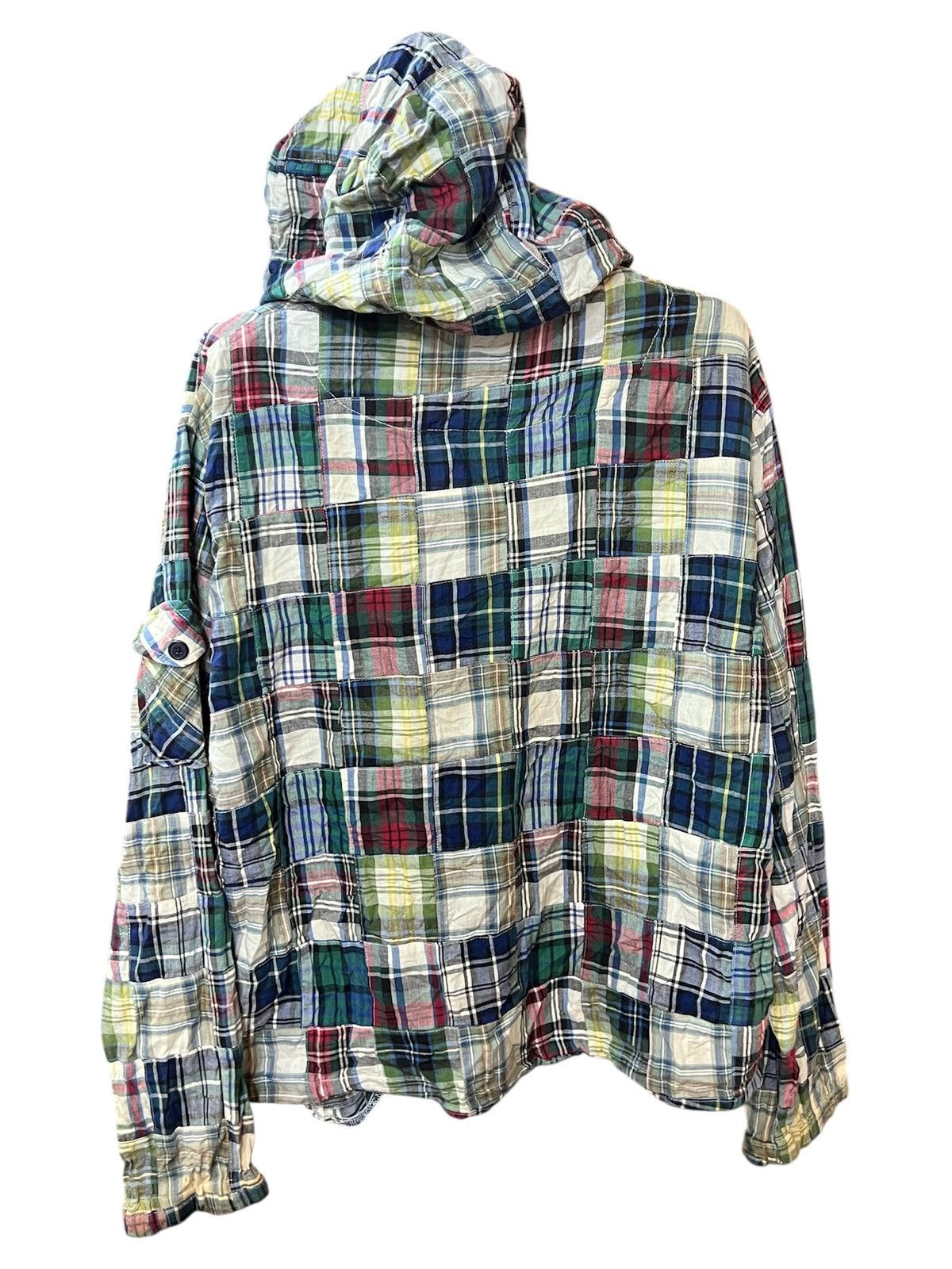 Lauren Ralph Lauren × Polo Ralph Lauren × Vintage Polo Ralph Lauren Men's Patchwork Pullover Hooded Jacket Size US M / EU 48-50 / 2 - 2 Thumbnail