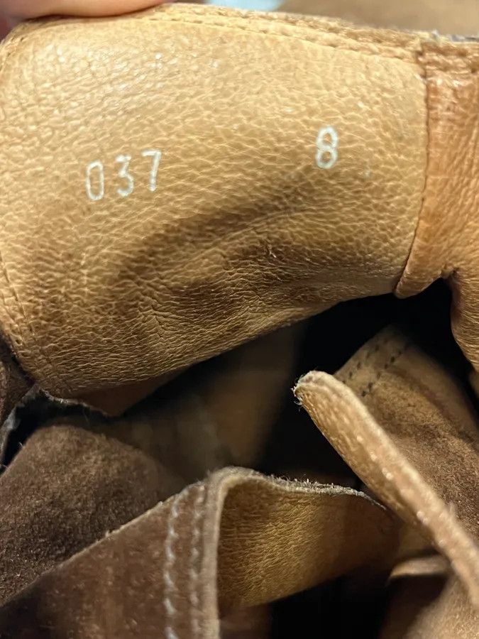 Vintage 2000s Versace Brown Suede Leather Boots Size US 8 / EU 41 - 9 Thumbnail