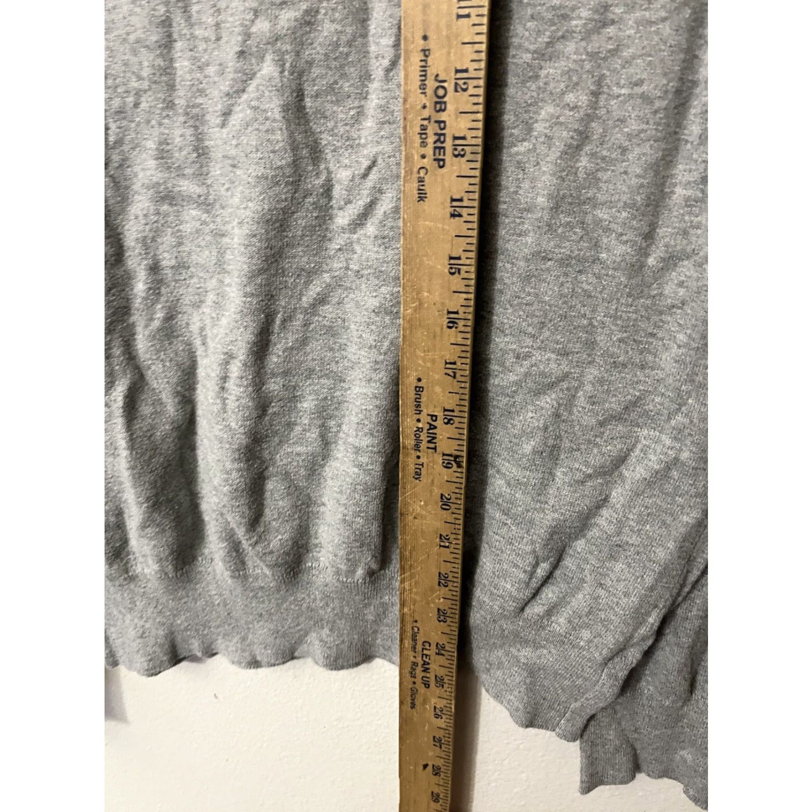 Gap Gap V-Neck Long Sleeve Pullover Sweater Women's Size M Gray Spring Cttn V Size M / US 6-8 / IT 42-44 - 4 Thumbnail