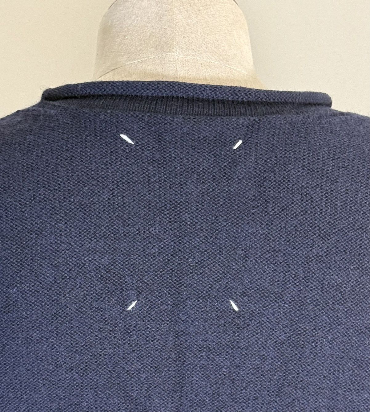Wtaps WTAPS AVANT Wool Sweater Navy Size 2 Made in Japan Size US M / EU 48-50 / 2 - 4 Thumbnail
