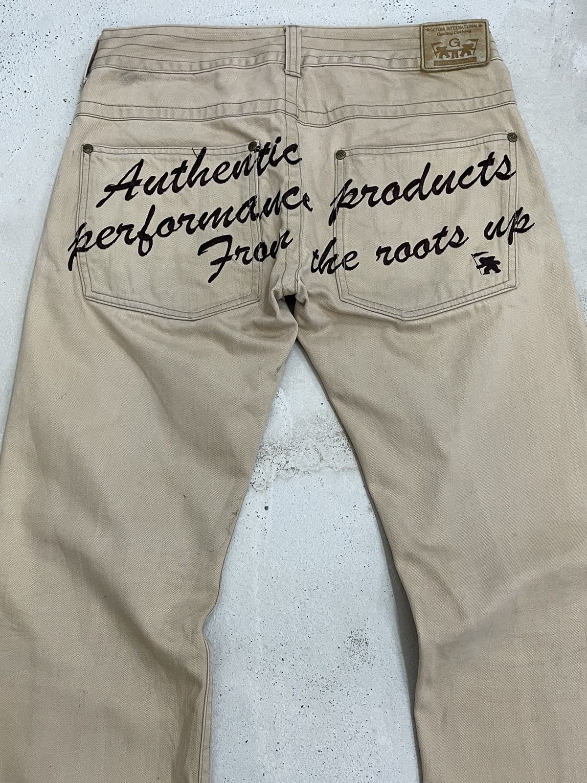 Gotcha Gotcha Surf Y2K Style Hawaii Design Oil Mark Pants Size US 31 - 12 Thumbnail