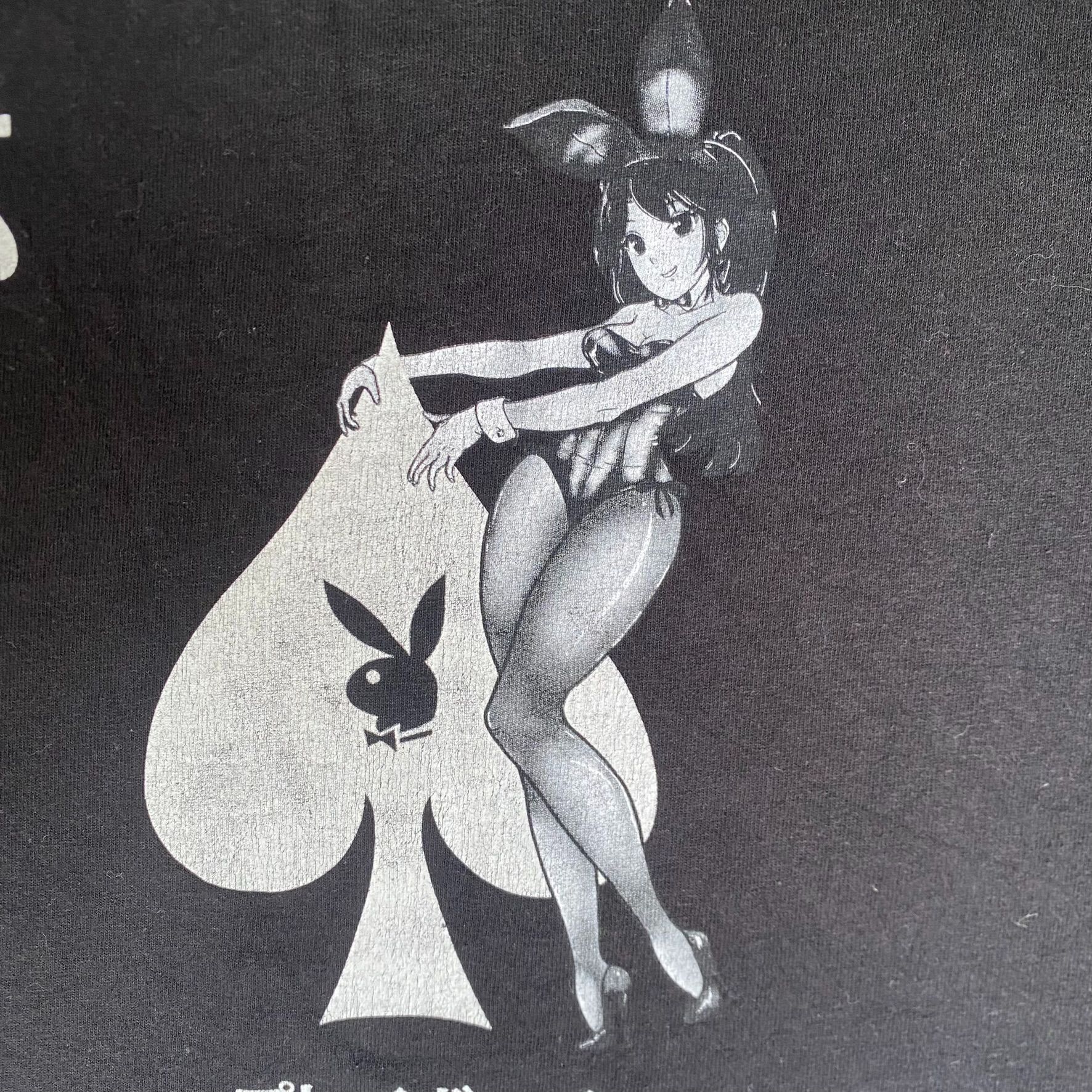 Japanese Brand Vintage Y2K Playboy Japan Shirt Tokyo Anime Pin Up Logo Tee Size US M / EU 48-50 / 2 - 4 Thumbnail