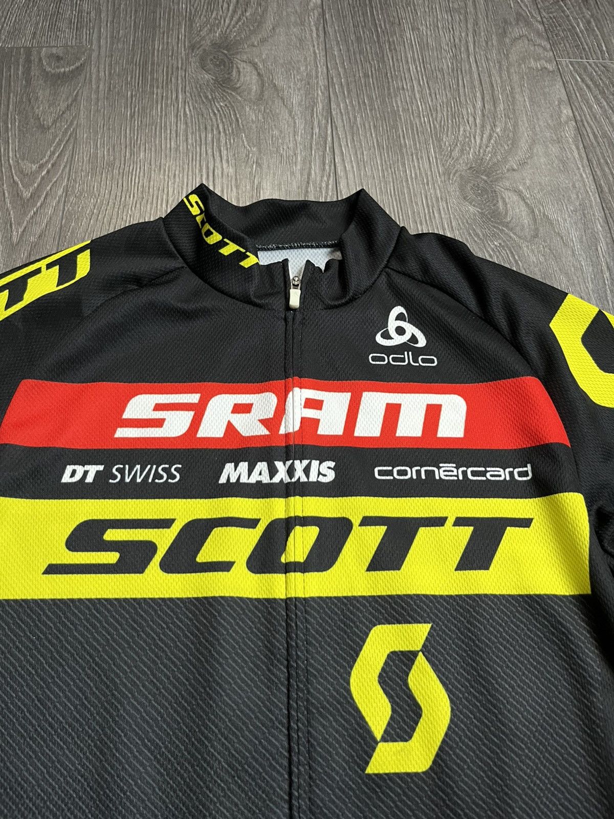 Odlo Odlo x Scott SRAM Racing Team Cycling Jersey Size US M / EU 48-50 / 2 - 3 Thumbnail