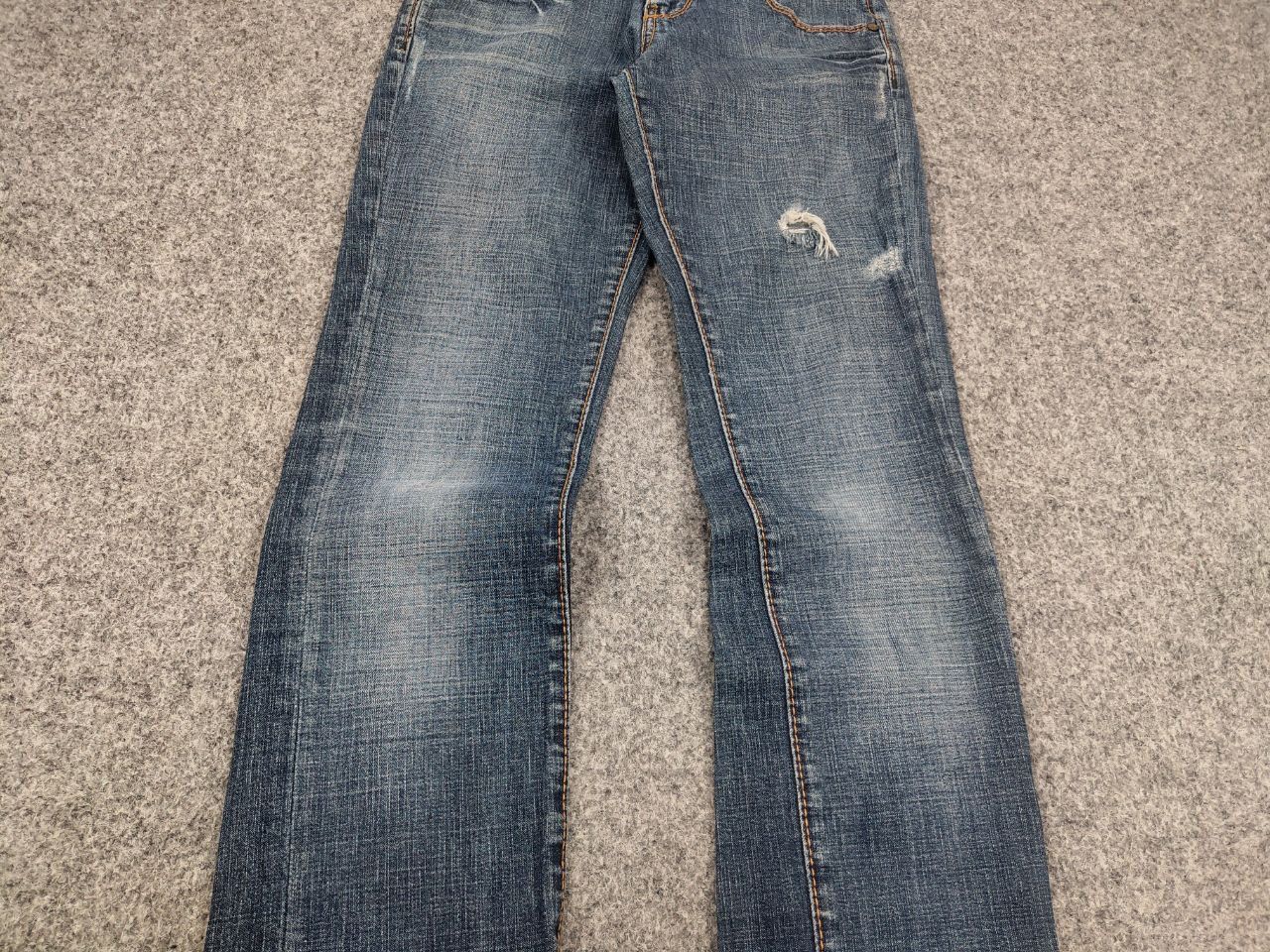 Miss Sixty Vintage Miss Sixty Logo Eden Faded Denim Jeans Y2K Style Size 24" / US 00 / IT 34 - 6 Thumbnail