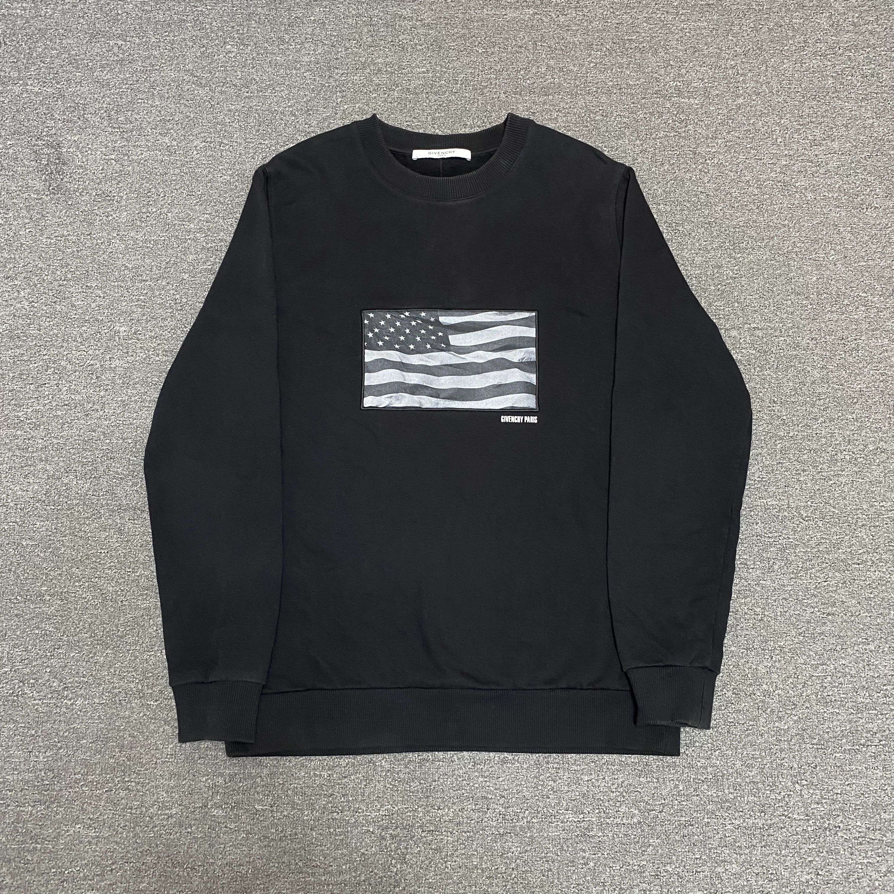 Givenchy GIVENCHY Flag Hoodie Size US S / EU 44-46 / 1 - 1 Thumbnail