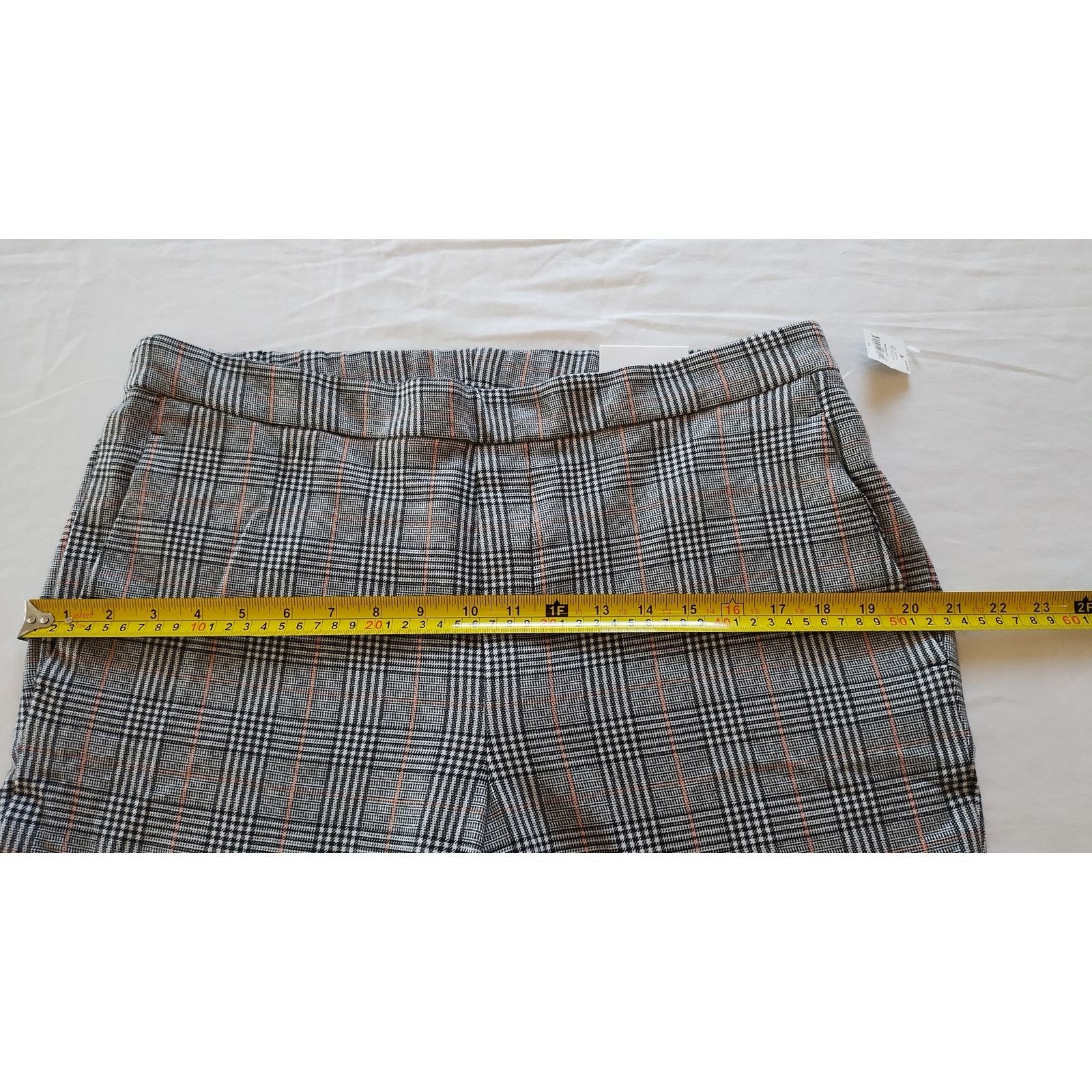 Old Navy Old Navy Women High Waist Plaid Ankle Pull on Pants Sz14 New Size 36" / US 14 / IT 50 - 10 Thumbnail