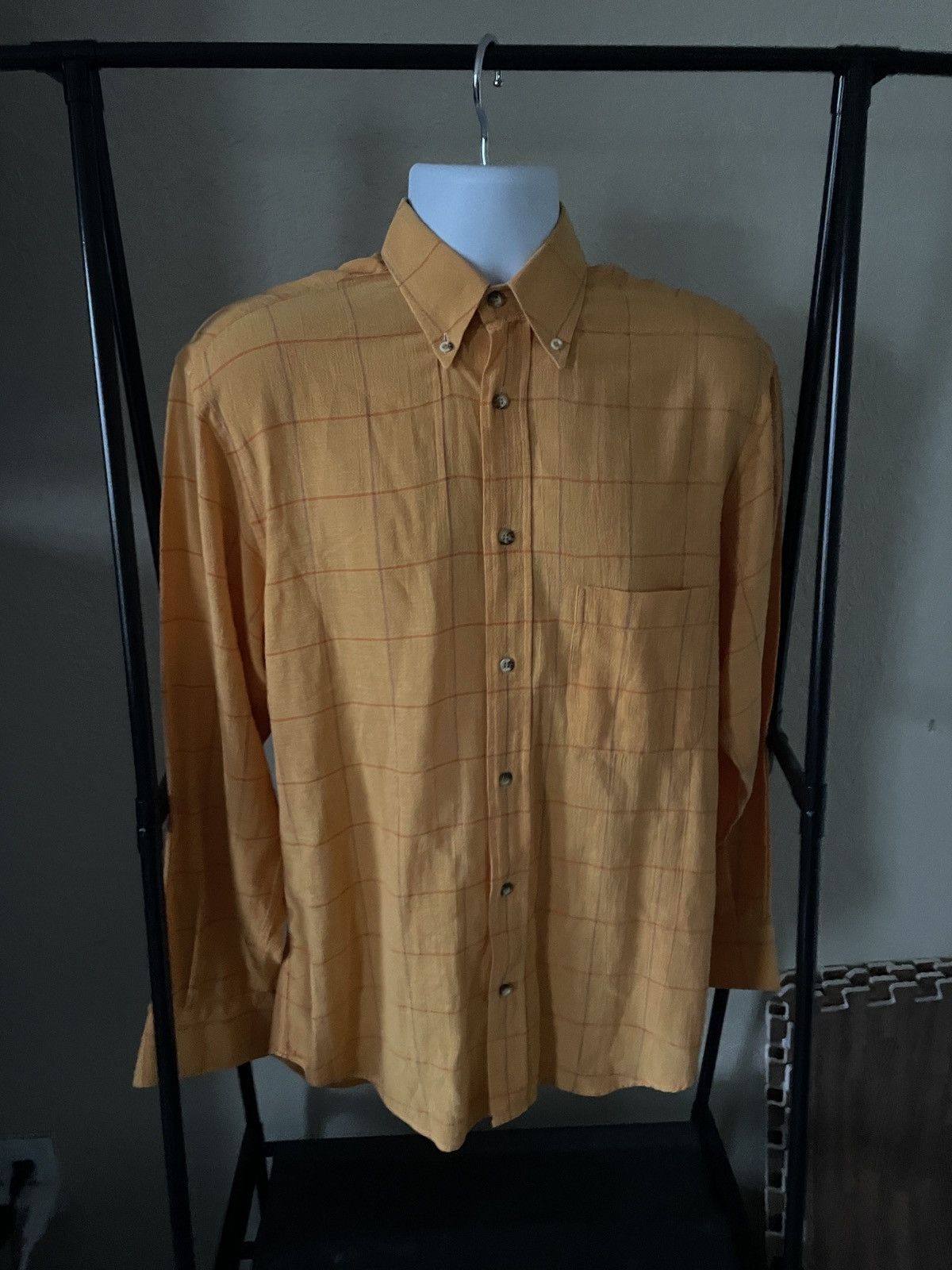 Lanvin Lanvin Sport Plaid Button Down shirt Size US S / EU 44-46 / 1 - 1 Thumbnail