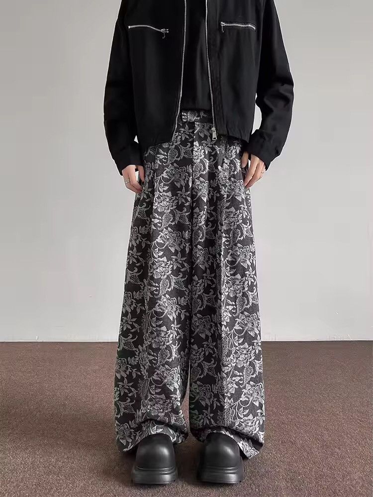 Japanese Brand Flower Style Pant Size US 35 - 3 Thumbnail