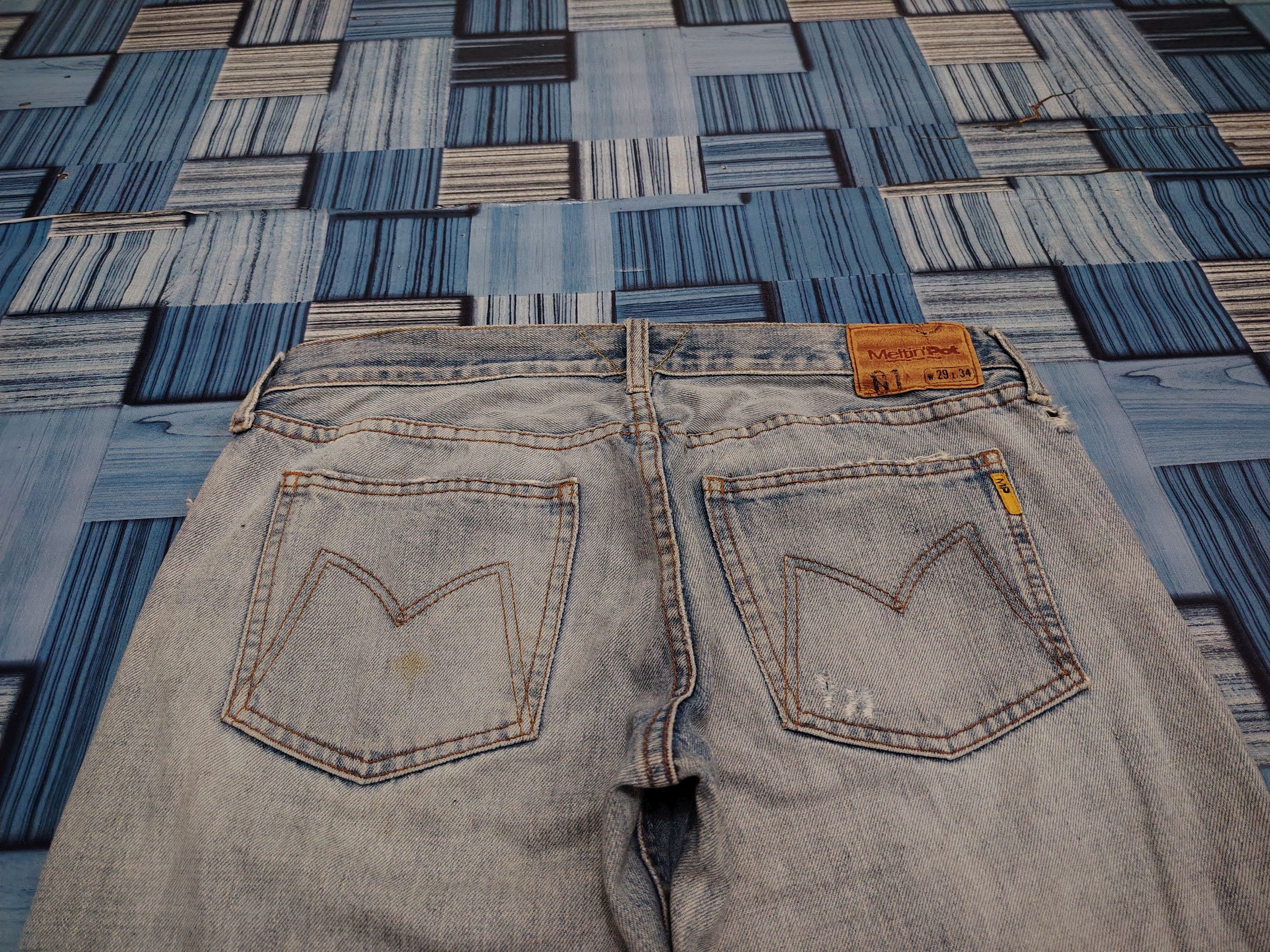 Hysteric Glamour Meltinpot Distressed denim Flare Jeans Size US 30 / EU 46 - 18 Thumbnail