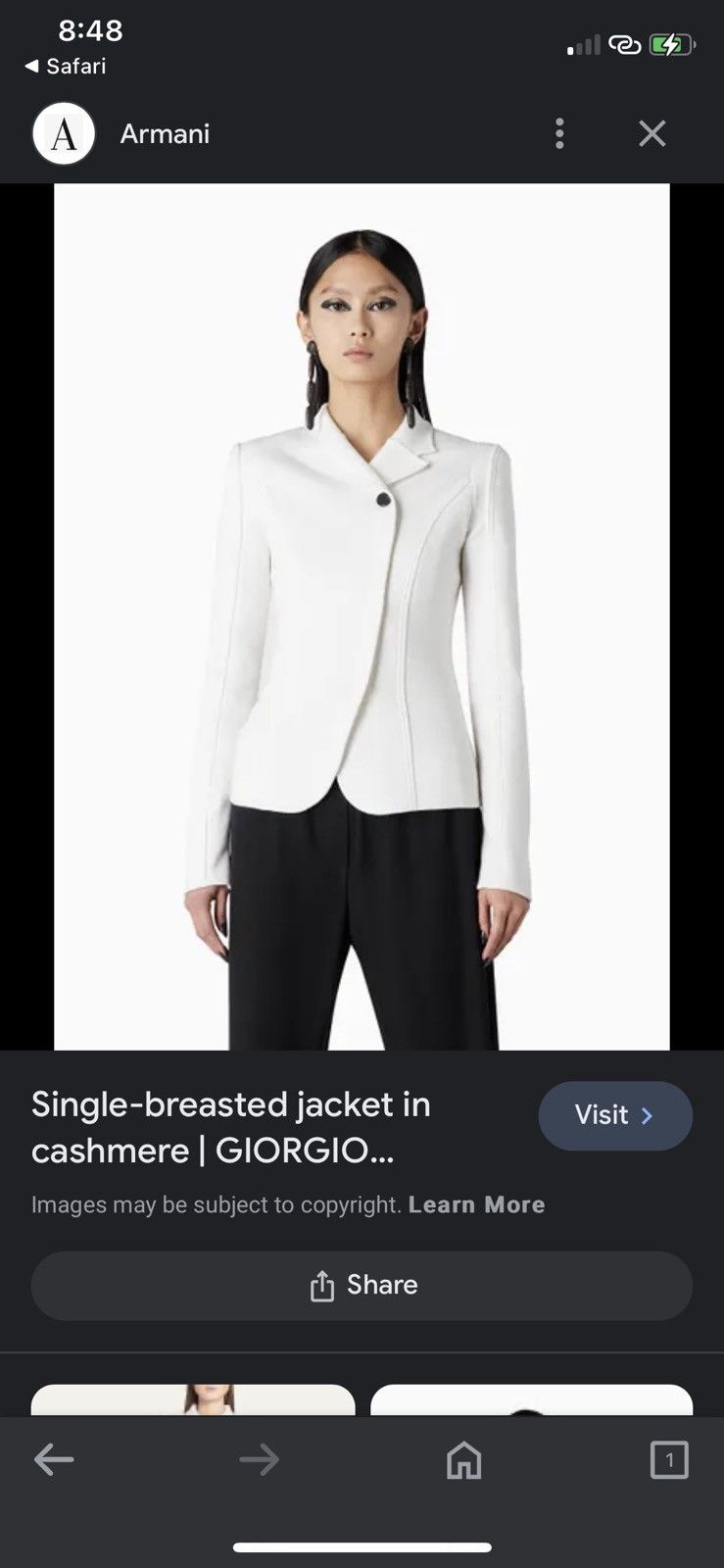 Yohji Yamamoto Vintage Yohji Yamamoto INED Wool Jacket Womens Size XS / US 0-2 / IT 36-38 - 23 Thumbnail