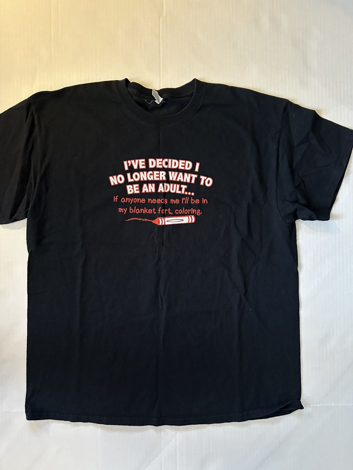 Vintage Funny shirt Size US XL / EU 56 / 4 - 1 Thumbnail
