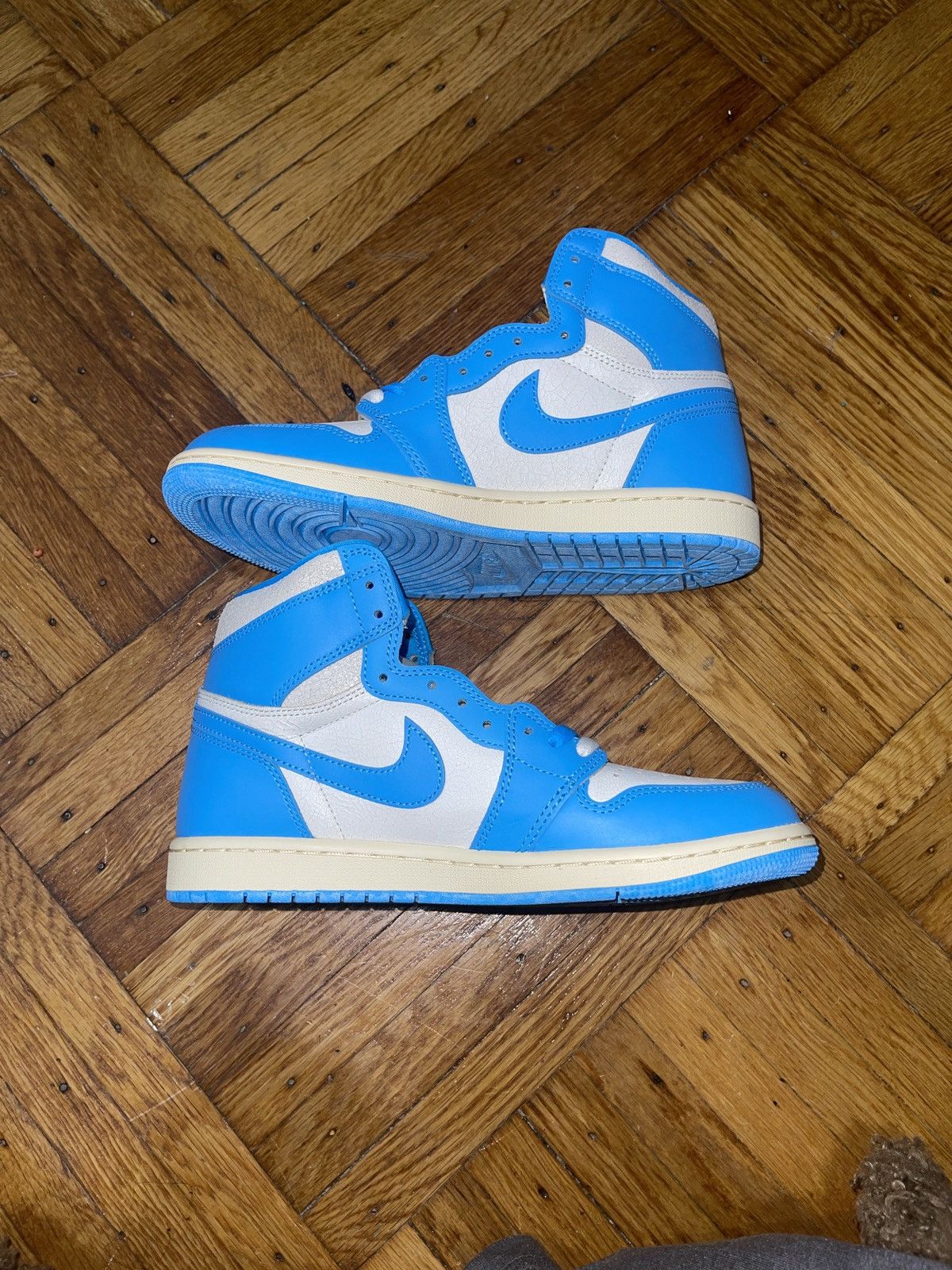 Jordan Brand Nike x Jordan 1 UNC reimagined Size US 8.5 / EU 41-42 - 3 Thumbnail