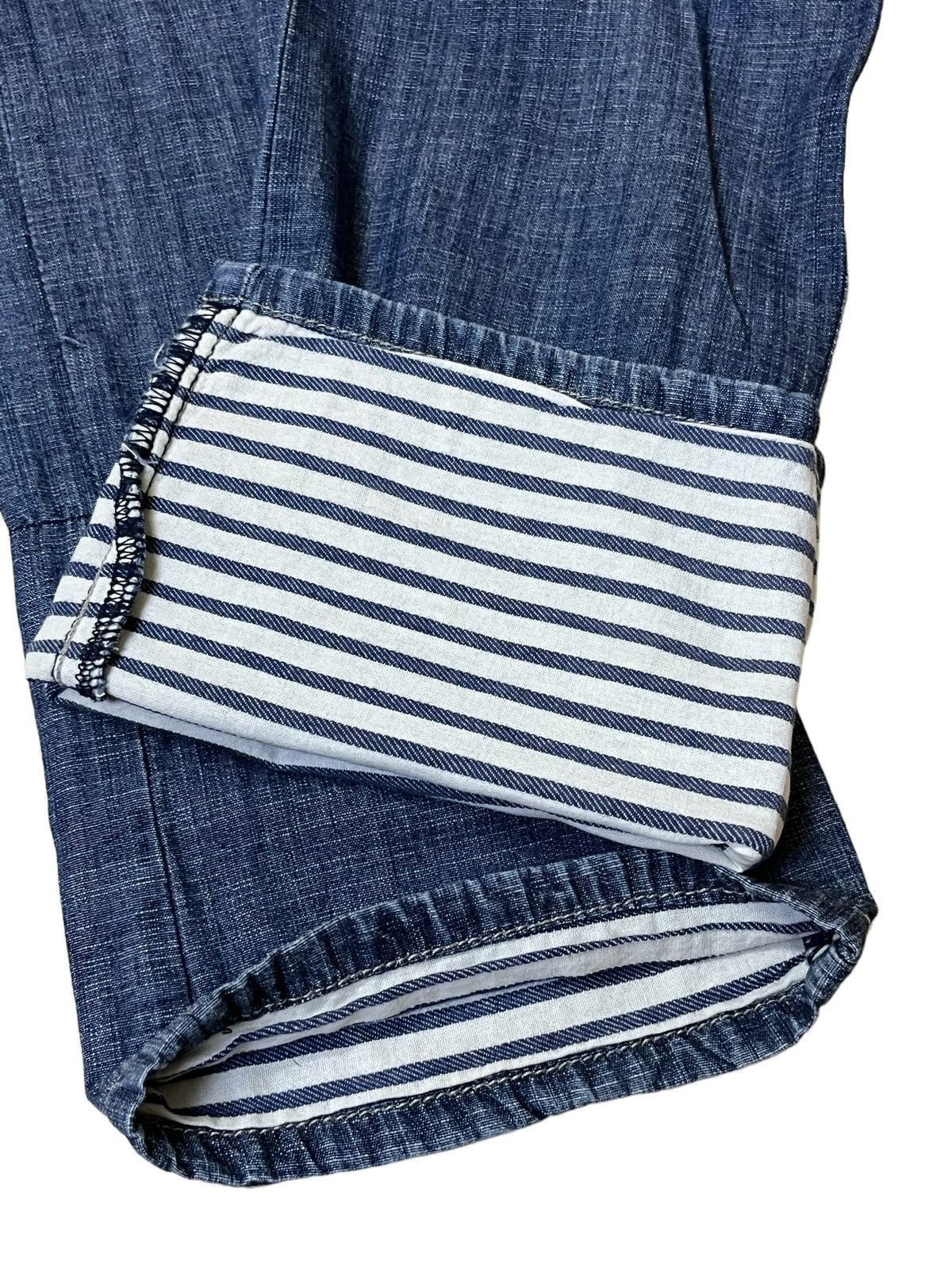 Japanese Brand SICK Y2K JAPANESE EXPLOSION BY NYLAUS DOUBLE WAIST JEANS Size US 30 / EU 46 - 10 Thumbnail
