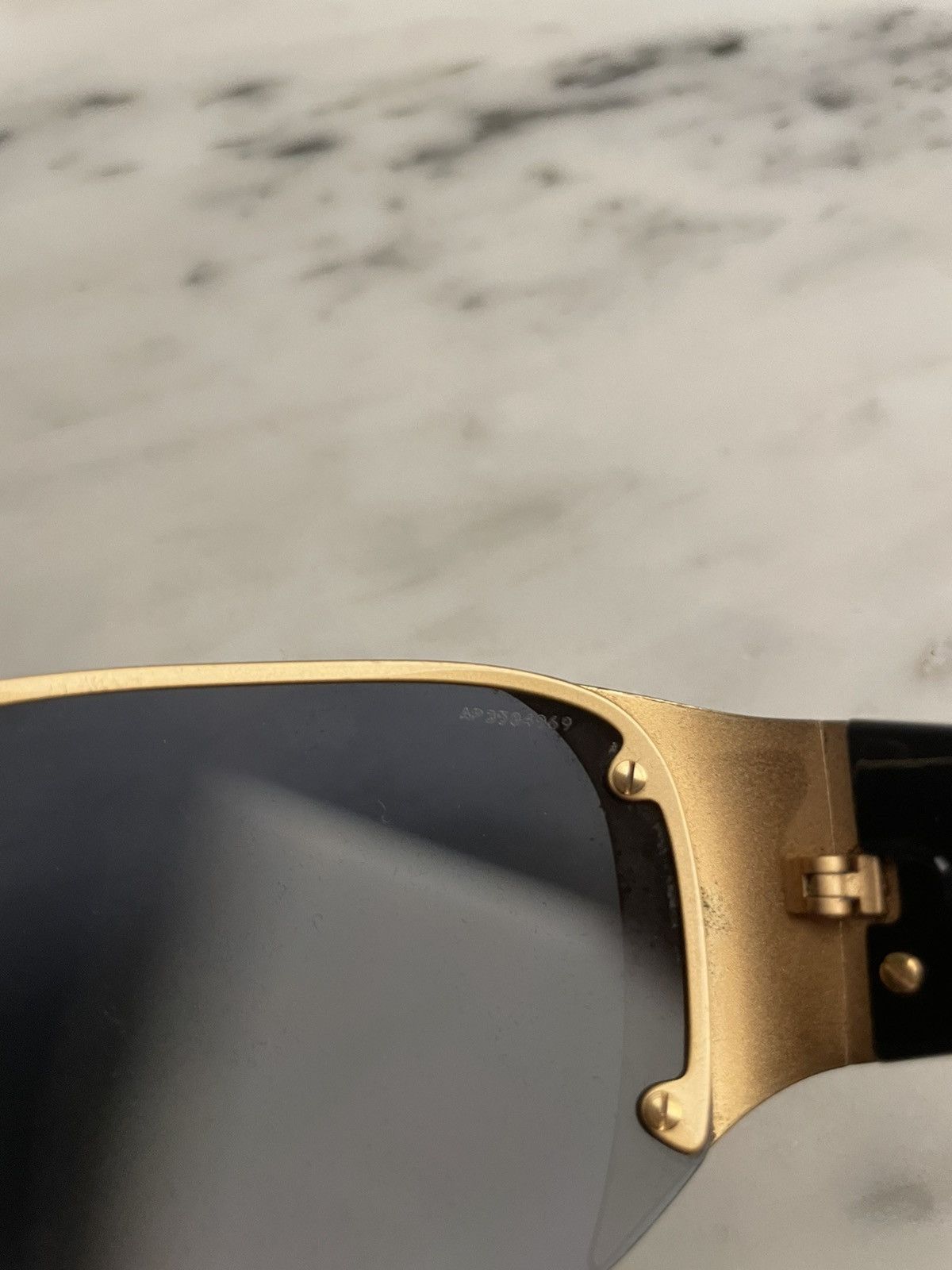 Prada Prada 💯 SPR 53G mask sunglasses shield Size ONE SIZE - 8 Thumbnail