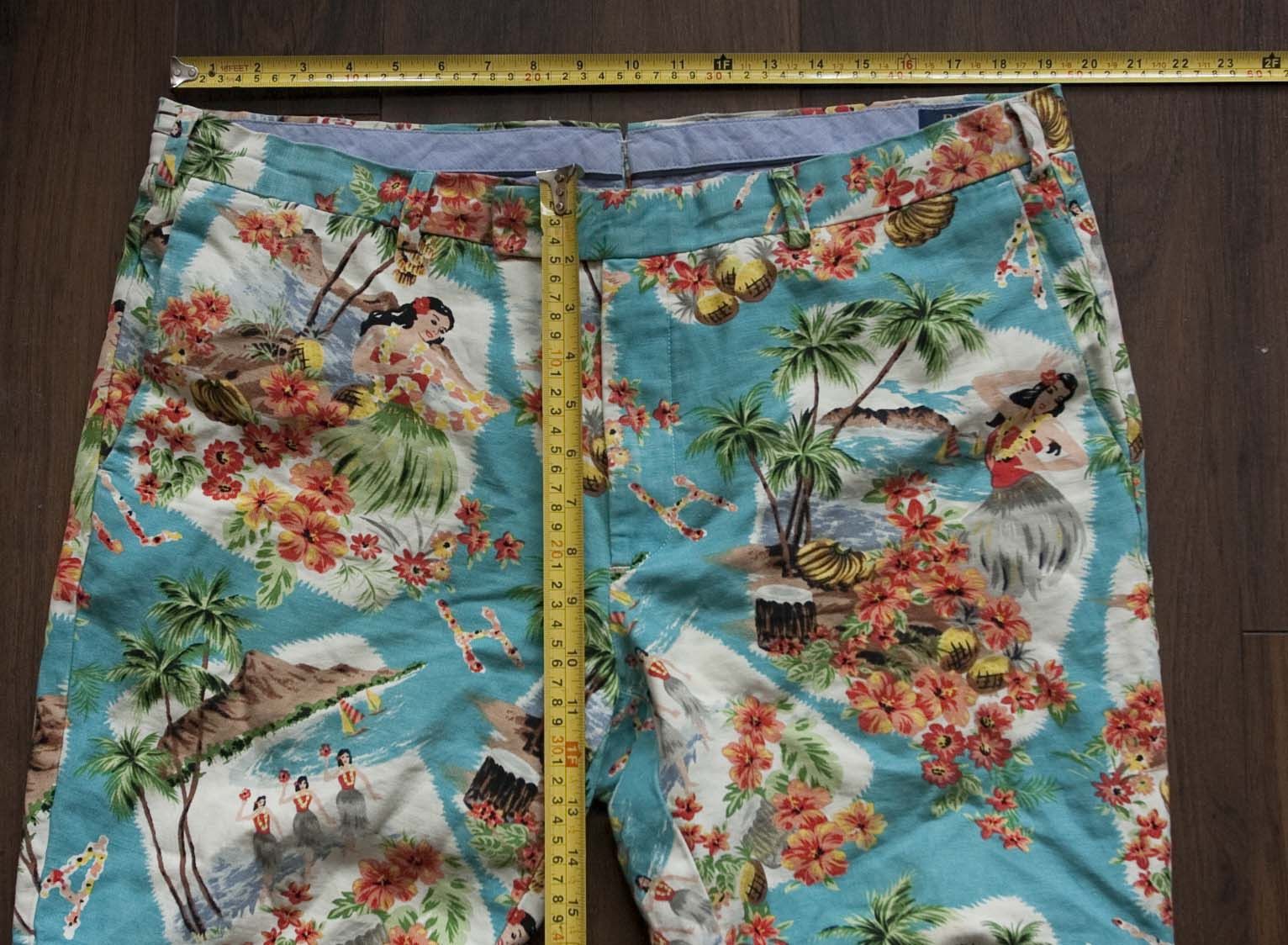 Ralph Lauren Ralph Lauren Shorts Cotton/ Linen Slim Size 38 Hawaii Floral Size US 38 / EU 54 - 3 Thumbnail