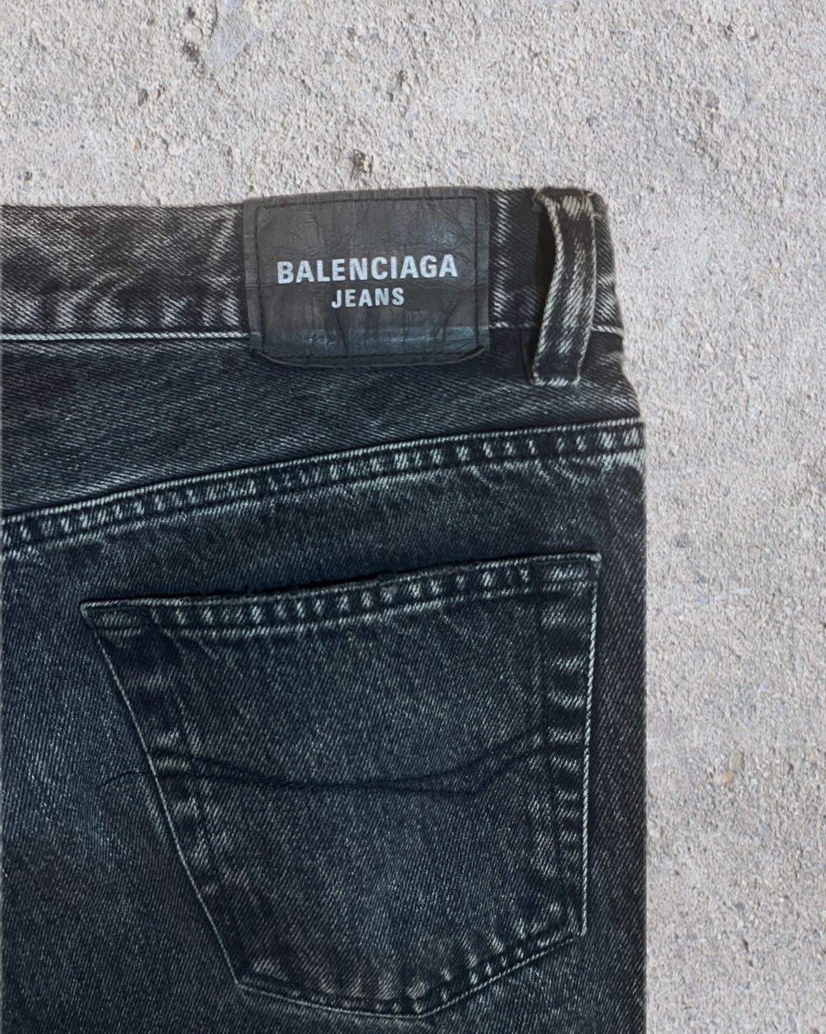 Balenciaga Balenciaga Lost Tape Flared Denim Size US 30 / EU 46 - 7 Thumbnail