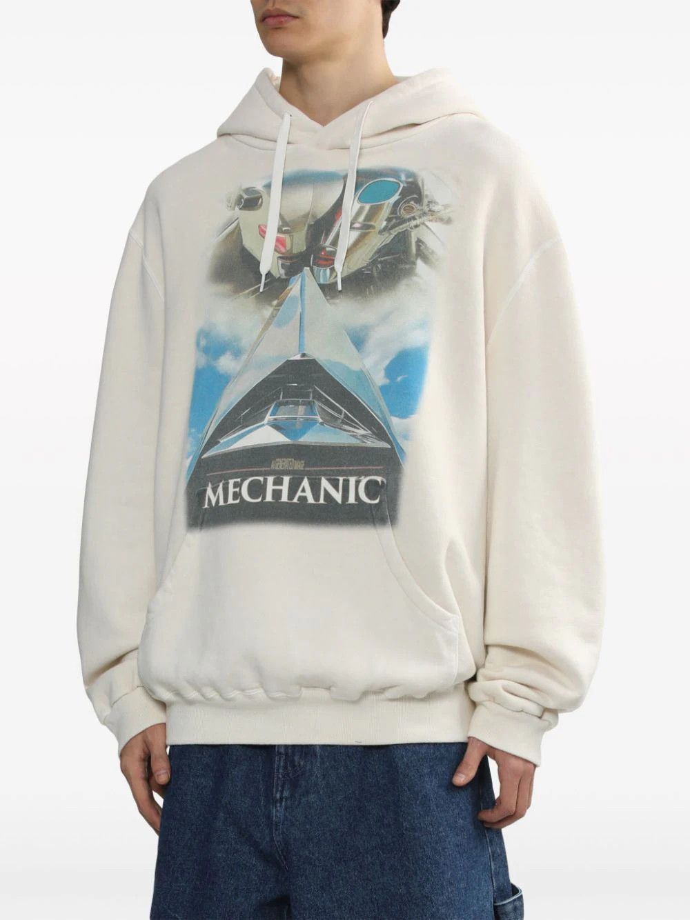 Doublet o1mris0824 Print Hoodie in White Size US S / EU 44-46 / 1 - 7 Thumbnail