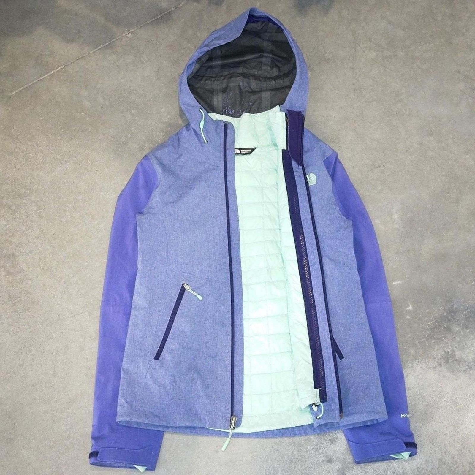 The North Face HyVent 2.5L Jacket Purple & Blue Size Medium