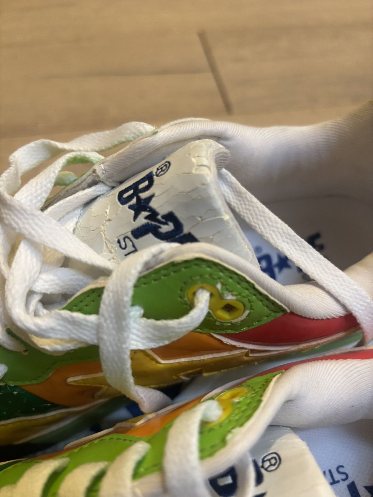 Bape Bape Roadsta 'Rainbow' (2006) Size US 9.5 / EU 42-43 - 9 Thumbnail