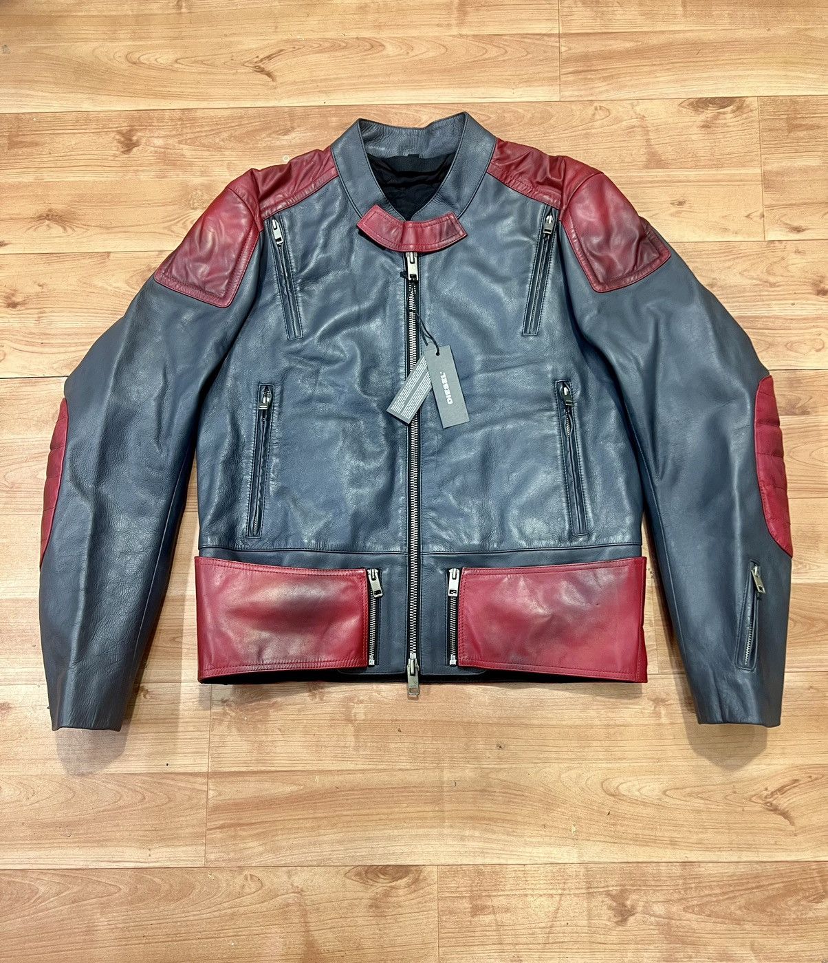 Diesel Diesel leather jacket Size US L / EU 52-54 / 3 - 1 Thumbnail