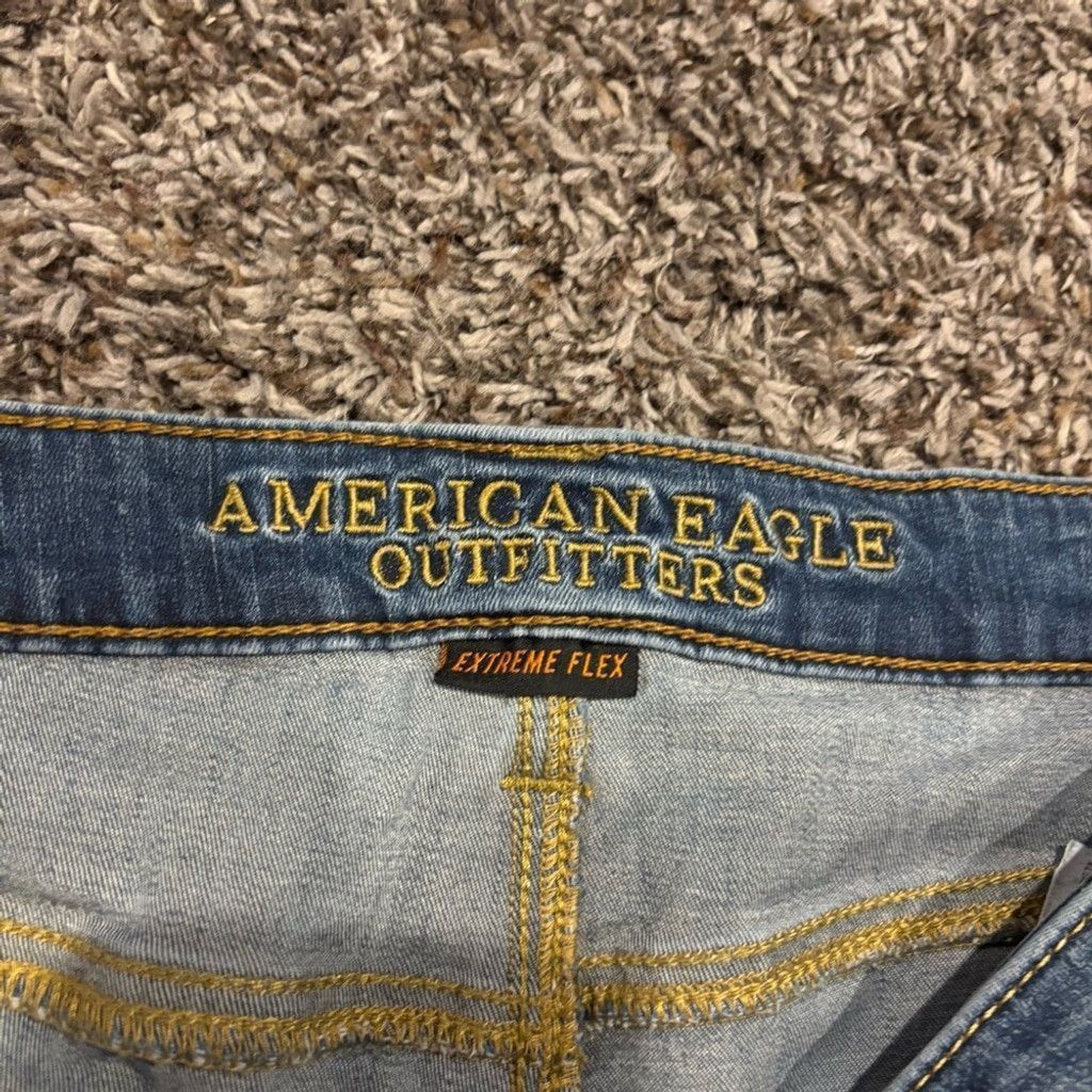 American Eagle Outfitters Men’s American Eagle Original Straight Jeans Size US 36 / EU 52 - 6 Thumbnail