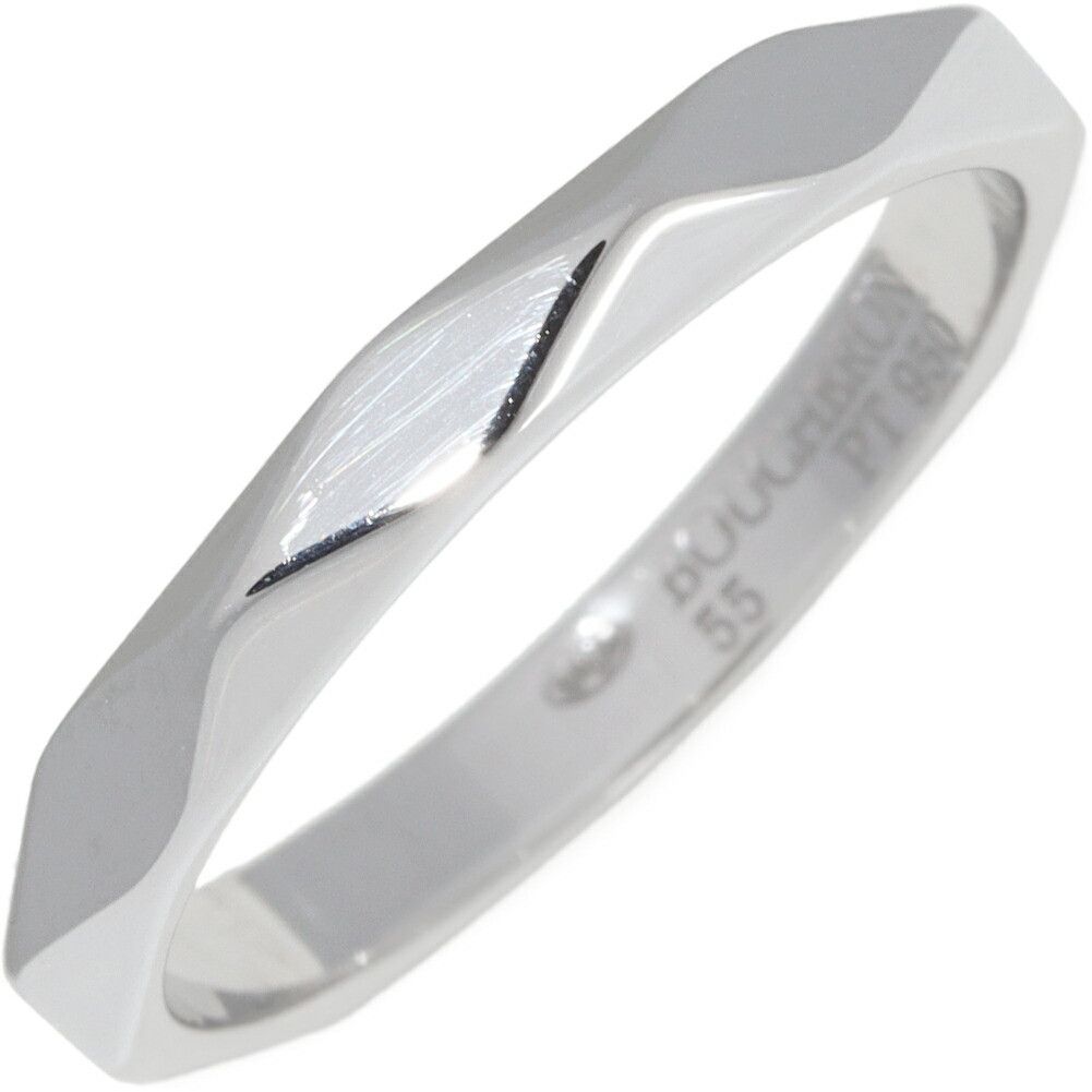 Other Boucheron Boucheron Facette Pt950 Ring Size 14.5 Metal Ring JAL00014 DUTY FREE for USA Size ONE SIZE - 1 Thumbnail