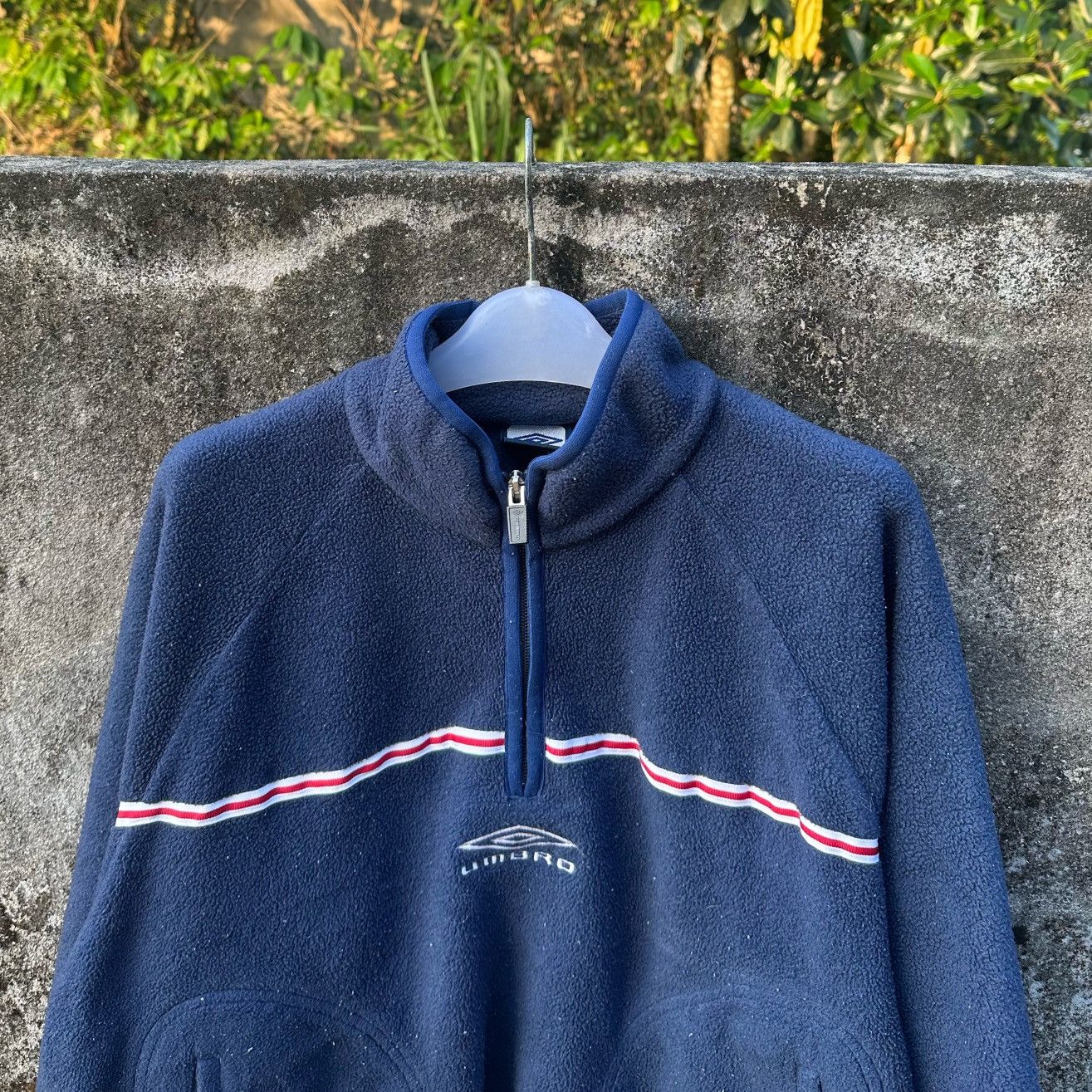 Umbro Umbro half zipper sweatshirt Size US L / EU 52-54 / 3 - 3 Thumbnail