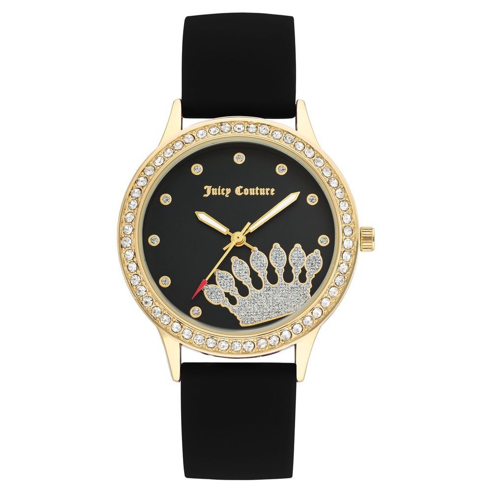 Juicy Couture Black Silicone Women's Watch Size ONE SIZE - 1 Thumbnail