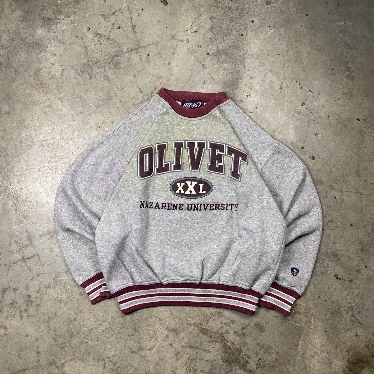 Jansport y2k Olivet Nazarene University Boxy Crewneck Size US L / EU 52-54 / 3 - 1 Thumbnail