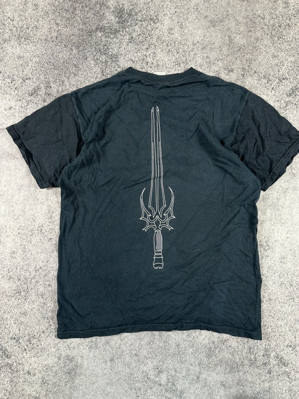 Fruit Of The Loom Vintage Trivium Logo T-shirt streetwear Rare Y2K Metal Rock Size US L / EU 52-54 / 3 - 4 Thumbnail