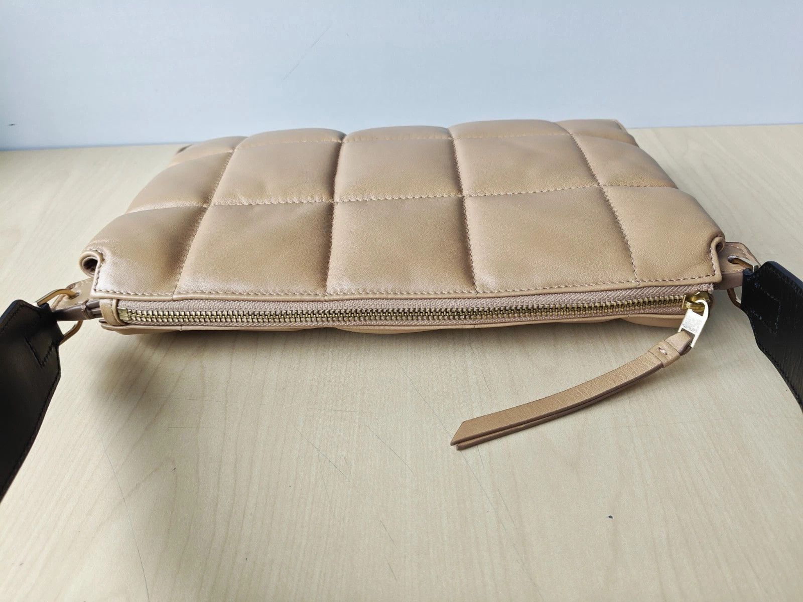 Allsaints ALLSAINTS Sheringham Leather Quilted Shoulder Bag FTP - 8211 Size ONE SIZE - 8 Thumbnail