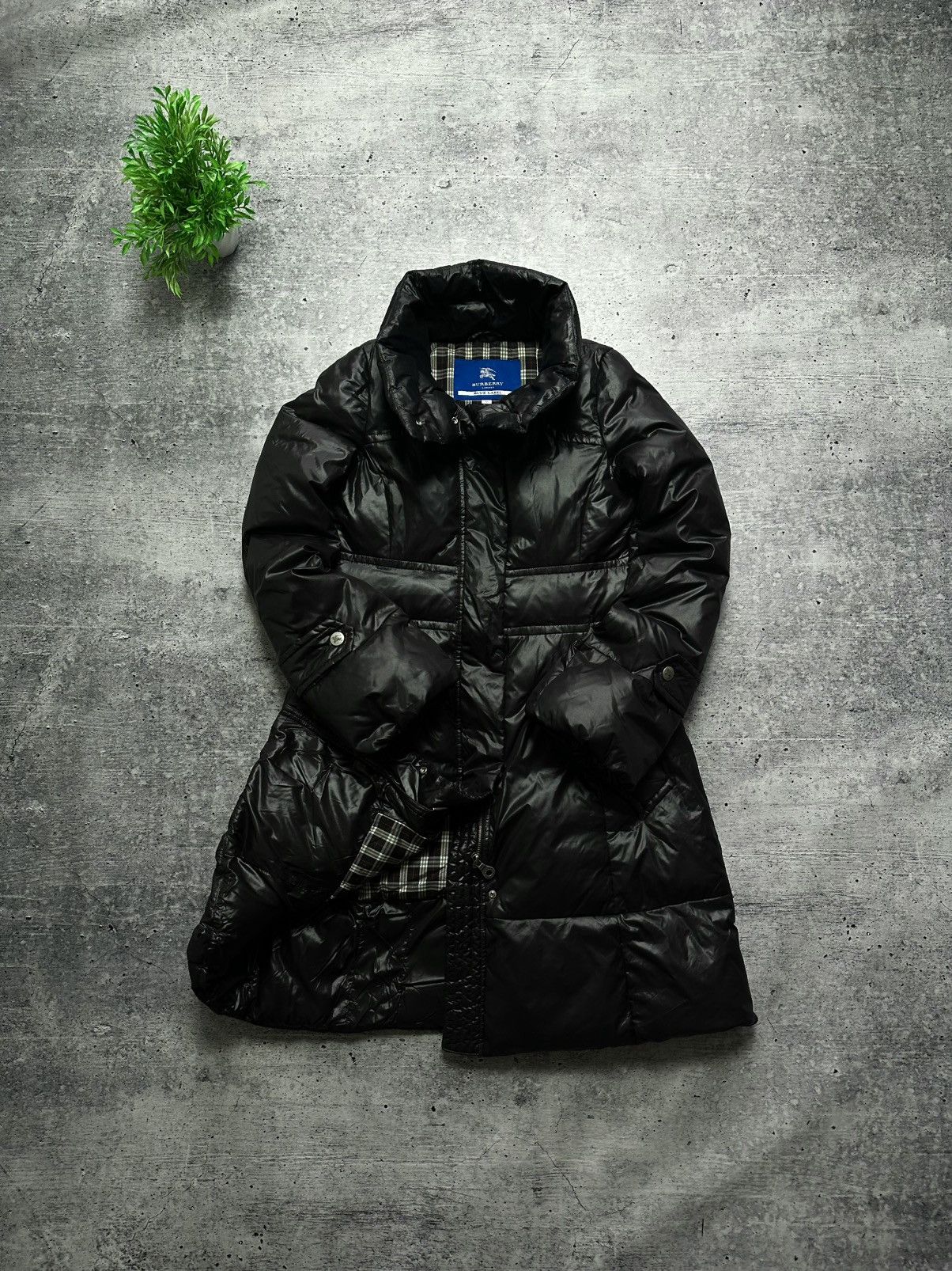 BURBERRY BLACK LABEL フード付きジャケット フード付きコートBURBERRY BLACK LABEL ベージュ ジャケット L