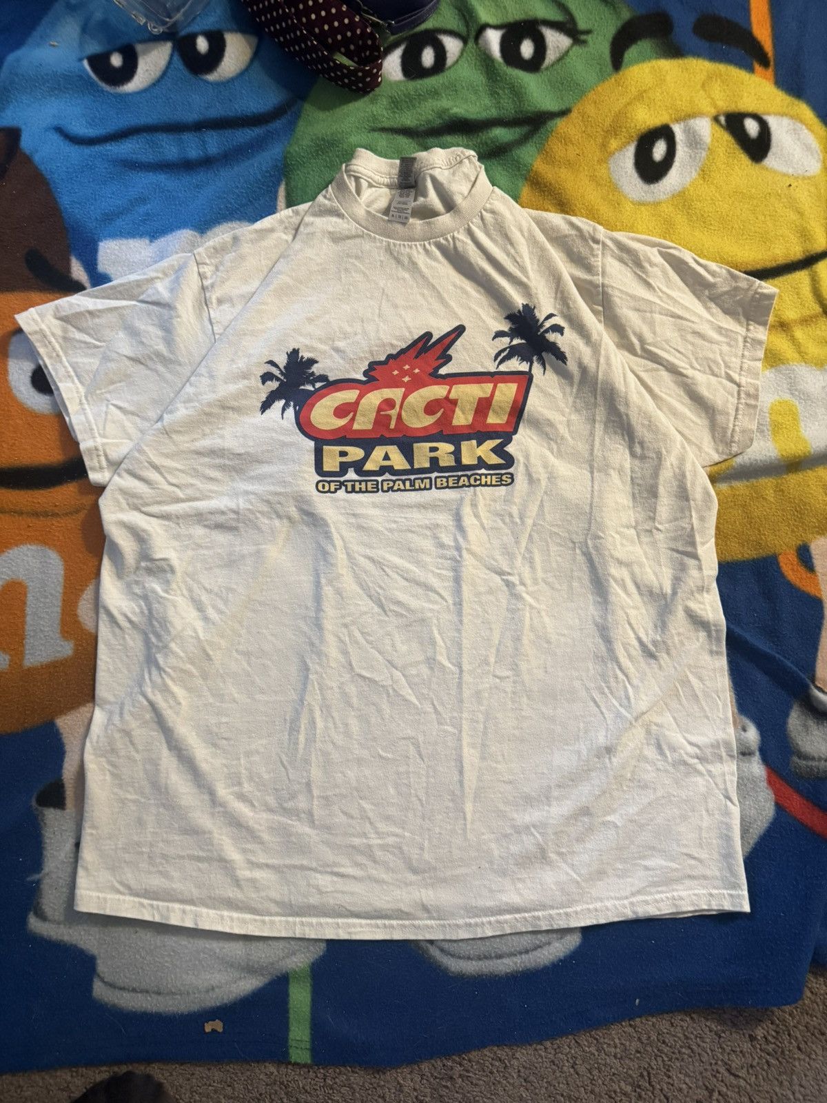 Cactus Plant Flea Market × Travis Scott RARE Travis Scott Cactus Park Of Palm Beach tee Size US XL / EU 56 / 4 - 1 Thumbnail