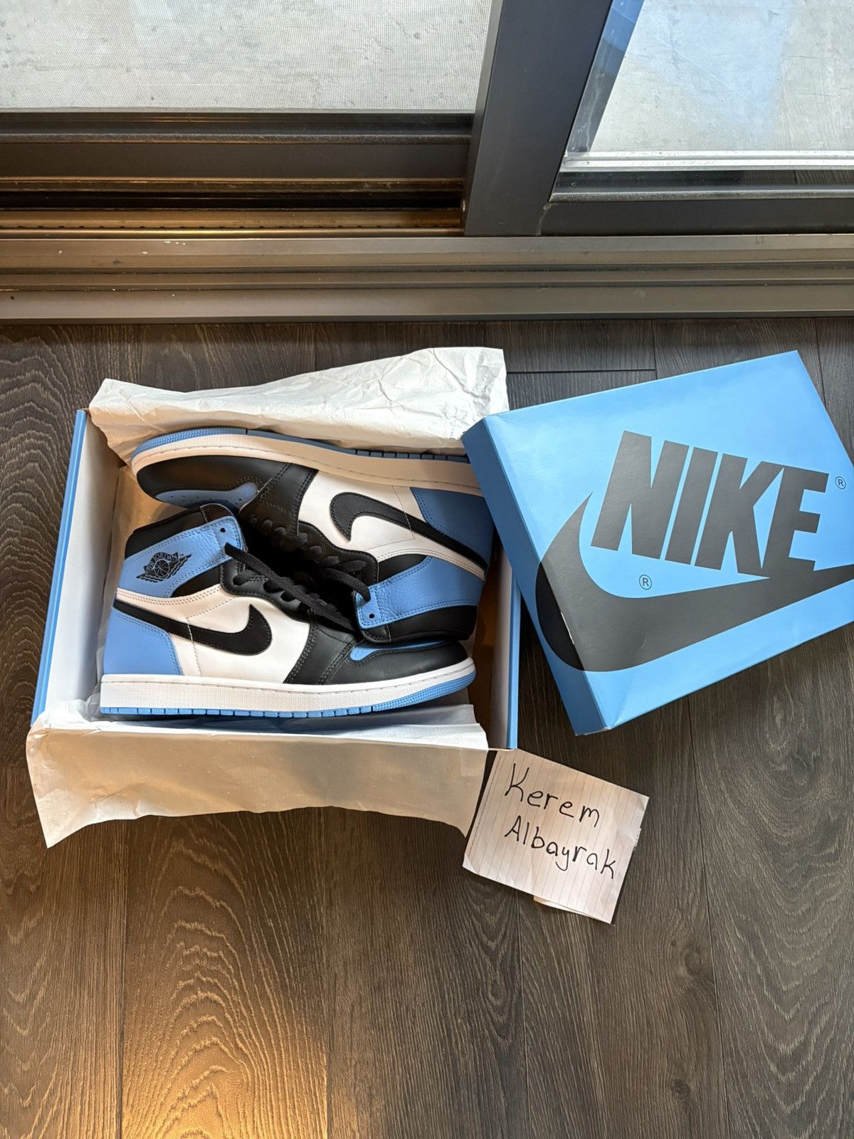 Jordan 1 UNC Toe