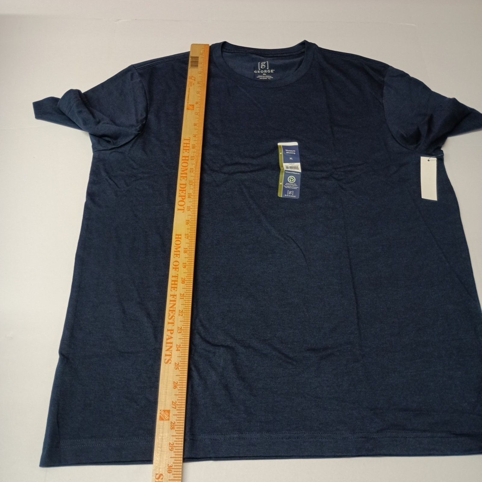 George George Men's T-Shirt Size XL XLarge Blue Moisture Wicking Size US XL / EU 56 / 4 - 5 Thumbnail