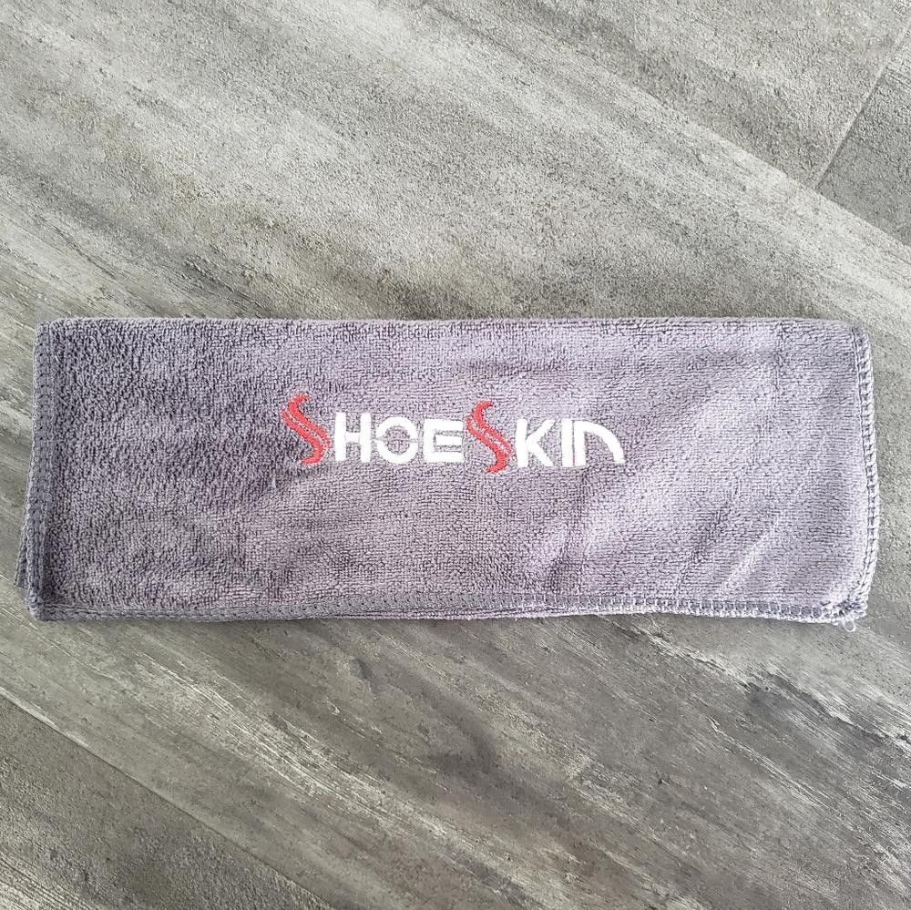 Designer Grey Shoe Skin Microfiber Cloth Size ONE SIZE - 1 Thumbnail