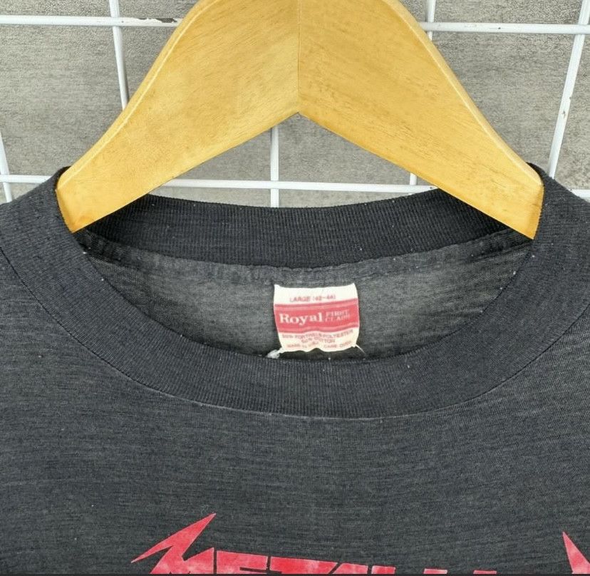 Band Tees VINTAGE METALLICA AND JUSTICE FOR ALL TEES 1988 Size US L / EU 52-54 / 3 - 4 Thumbnail