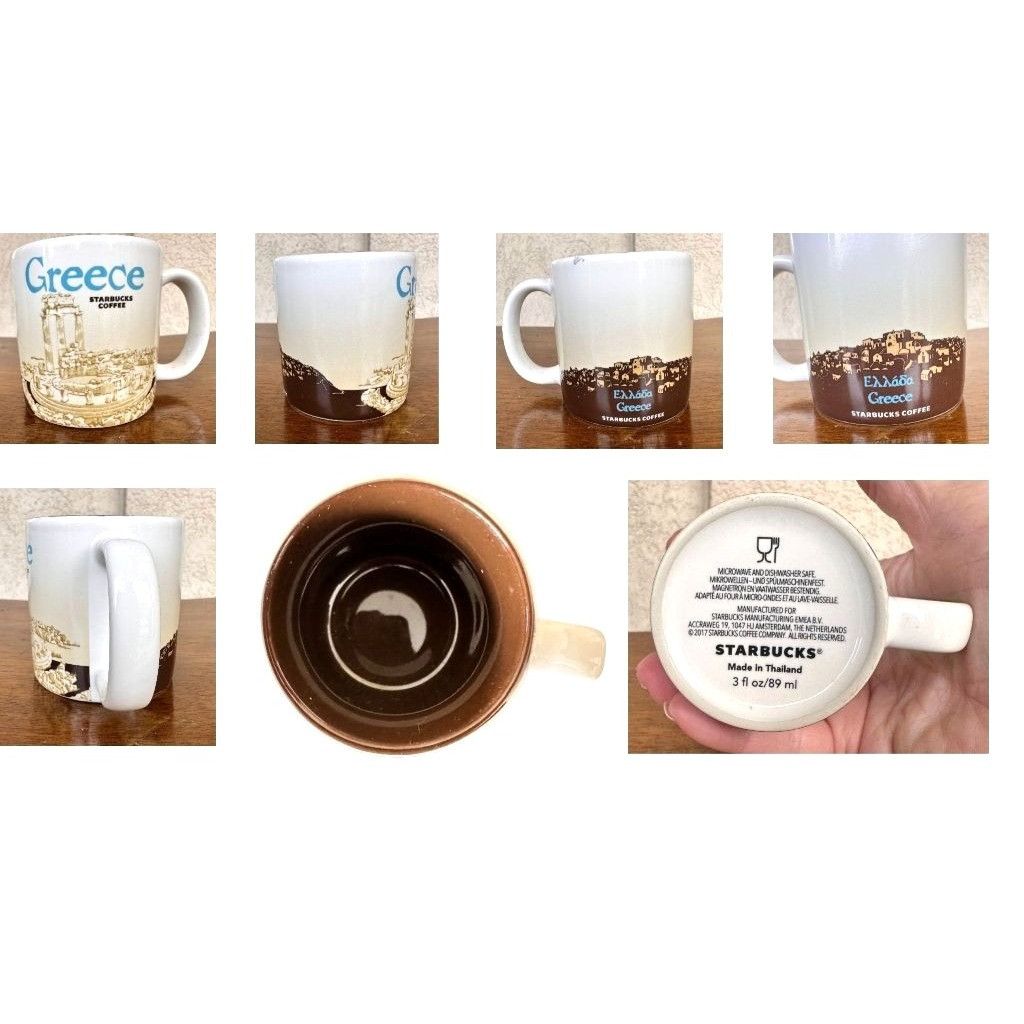 Other New Starbucks Set of 2 Demitasse Cups Athens Greece 2017 Exp Size ONE SIZE - 7 Thumbnail