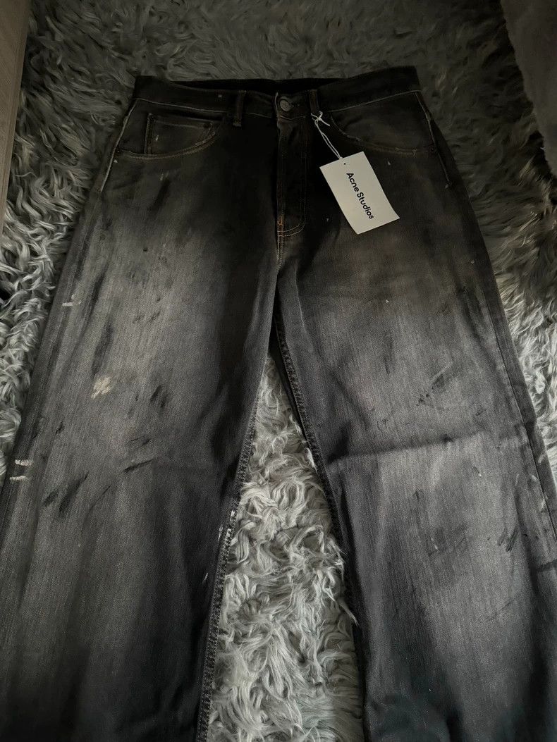 Acne Studios acne studios Black splashy jeans 2503-Nextarrow Size US 30 / EU 46 - 2 Thumbnail