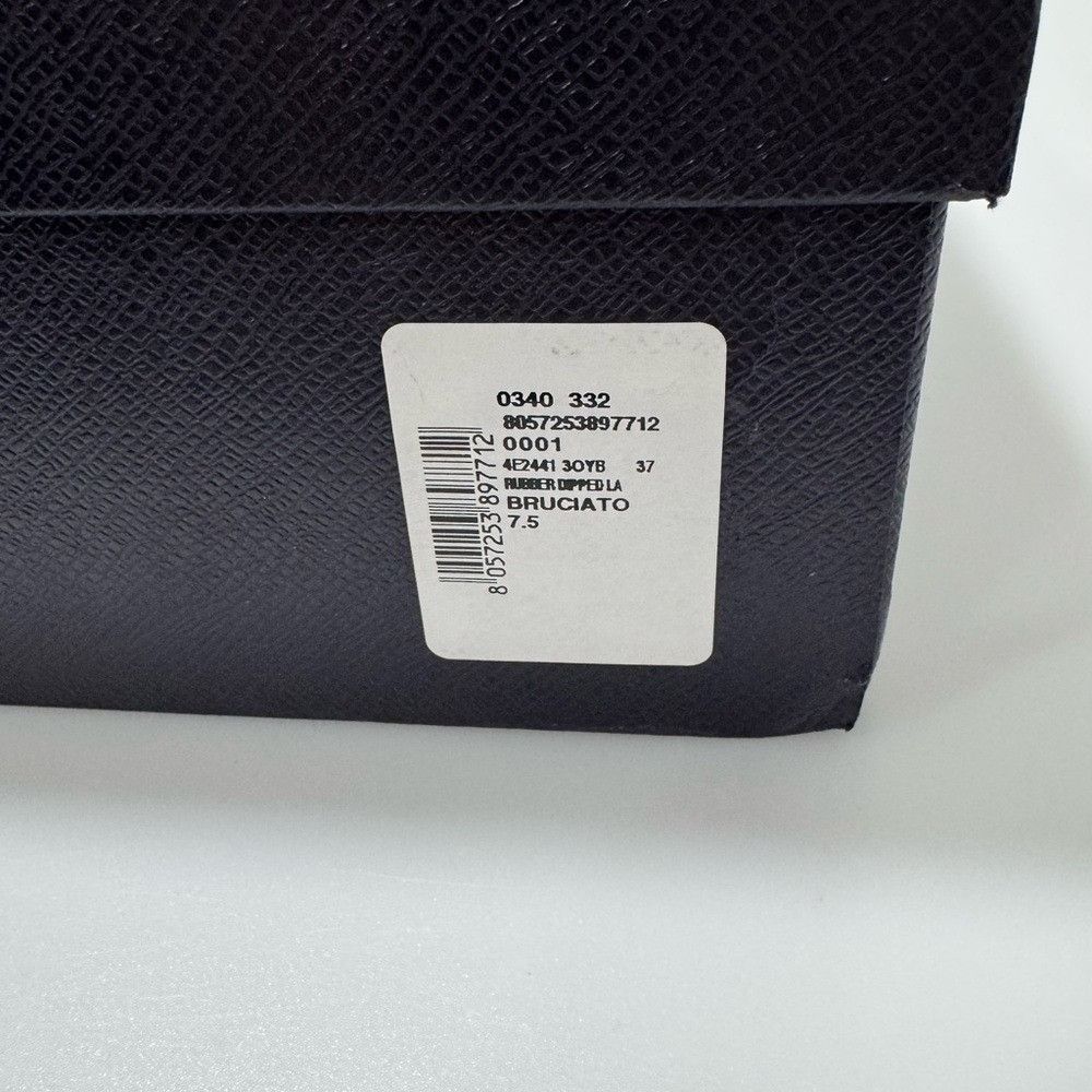 Prada Prada Sport Leather Colorblack Derby Lace-Up Sneakers Brown Size US 8.5 / EU 41-42 - 8 Thumbnail