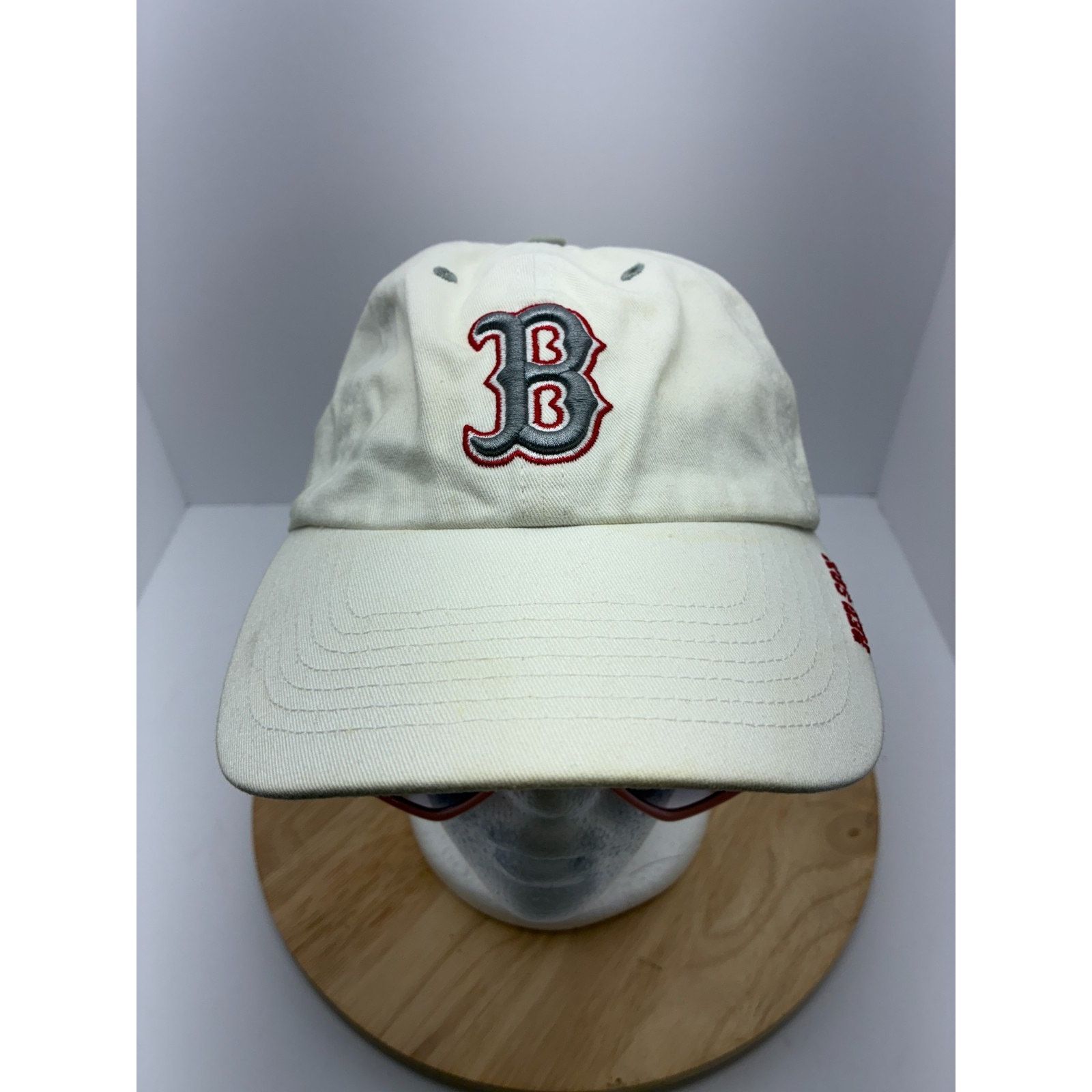 47 Brand ’47 Brand Boston Red Sox Cream Dad Hat Adjustable MLB Size ONE SIZE - 1 Thumbnail