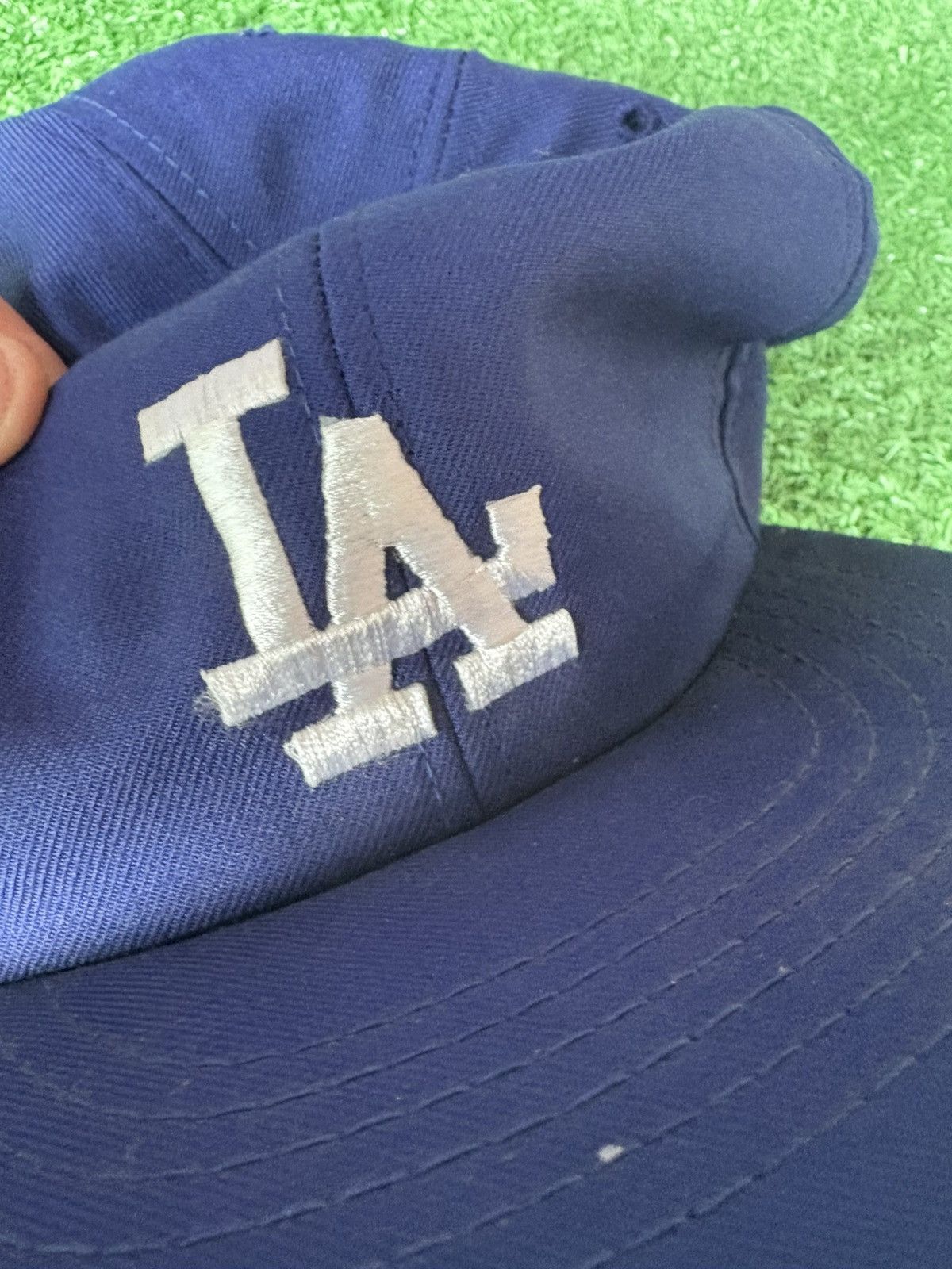 MLB × Vintage Vintage 1990’s Los Angeles Dodgers Cap Hat Size ONE SIZE - 4 Thumbnail