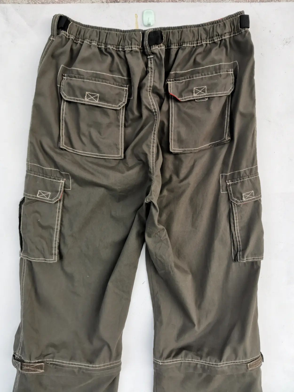 Japanese Brand Rare!!! Collins Tactical Cargo Multipocket Pants Size US 35 - 13 Thumbnail