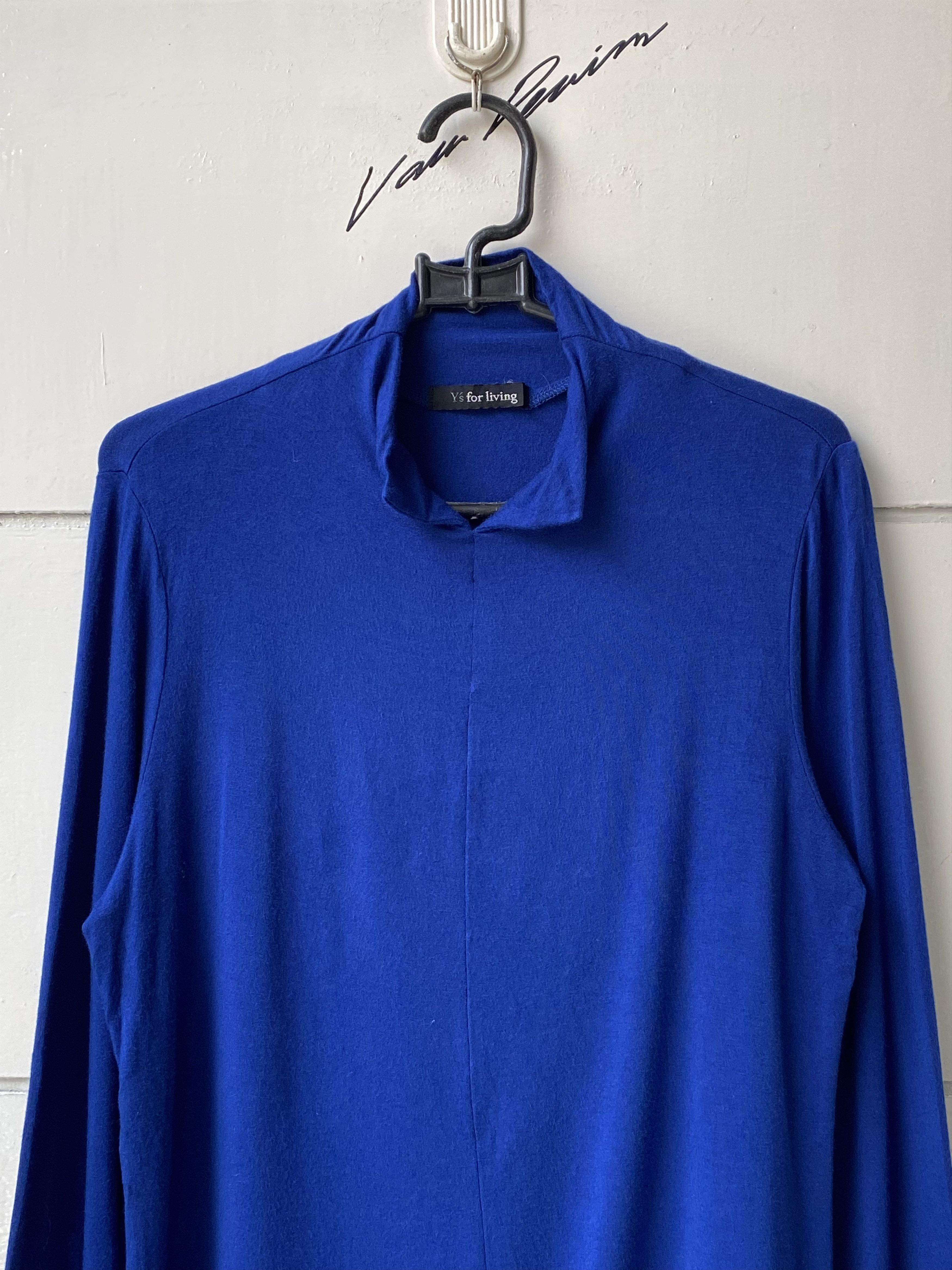 Yohji Yamamoto Y’S FOR LIVING Yohji Yamamoto Blue T-shirt Size US XS / EU 42 / 0 - 11 Thumbnail