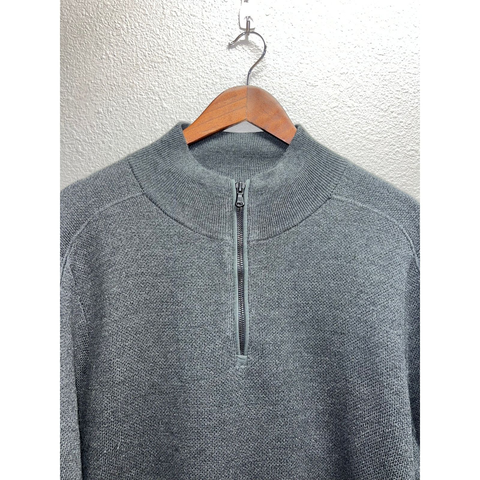 Vineyard Vines Vineyard Vines Shep & Ian Sweater Gray Large Merino Wool Size US L / EU 52-54 / 3 - 2 Thumbnail