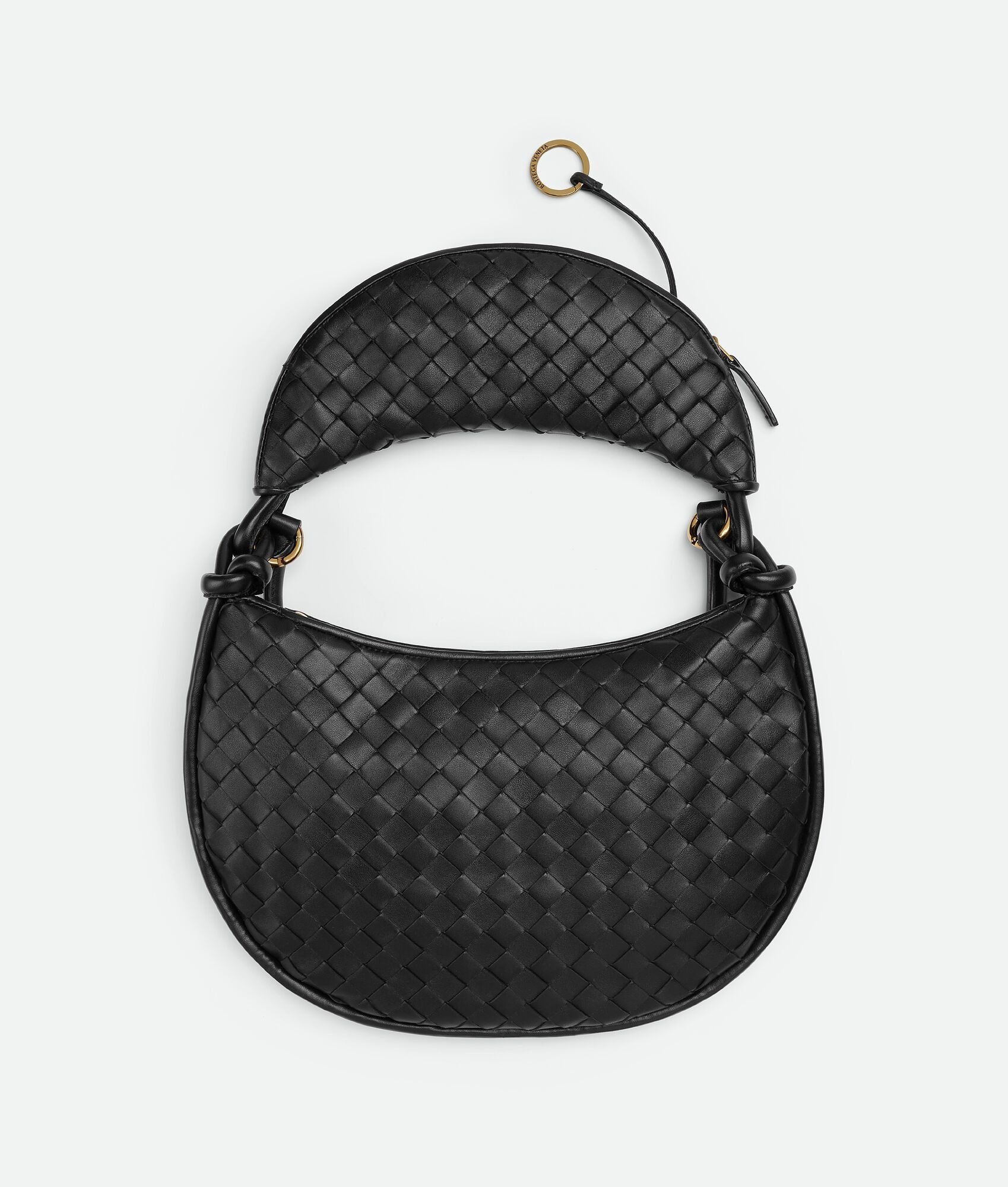 Bottega Veneta o1lf3ng10525 Size: OS / Medium Gemelli Bag in Black Size ONE SIZE - 6 Thumbnail
